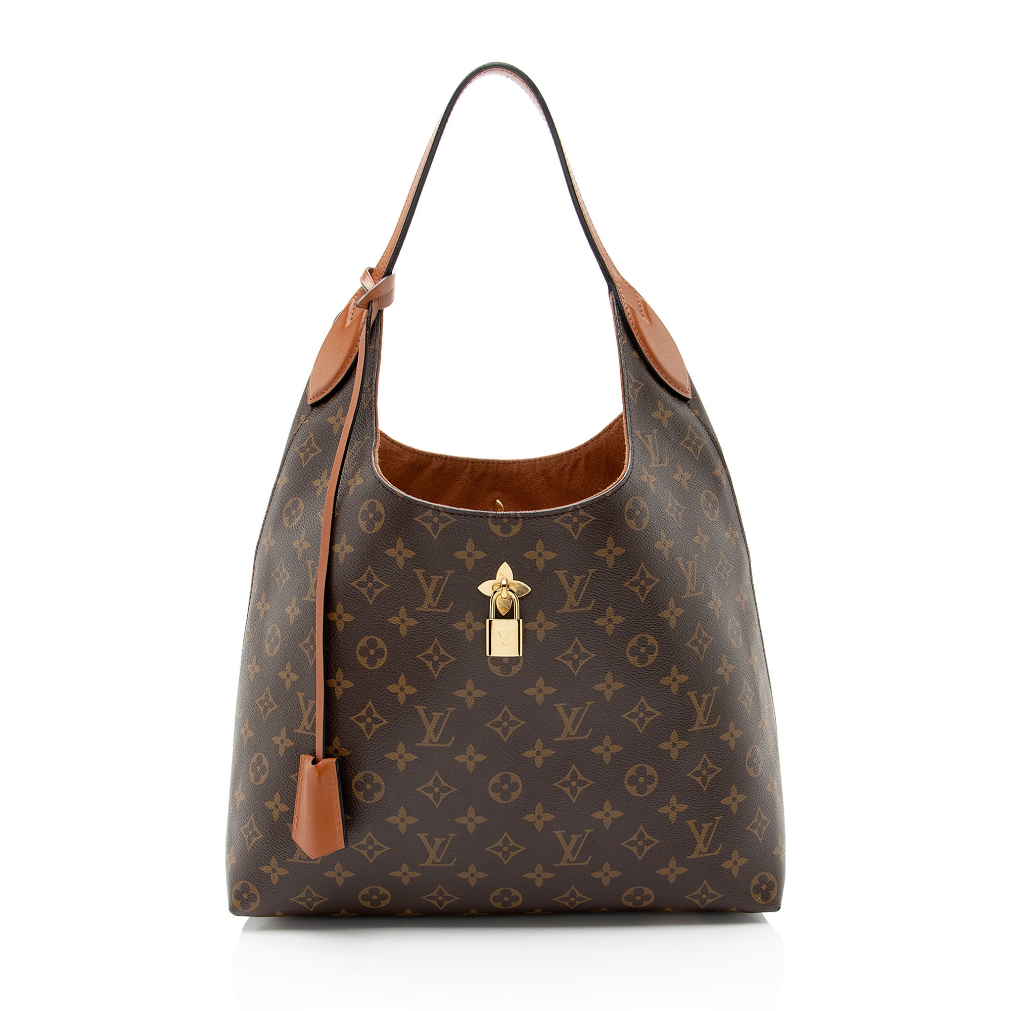 Louis Vuitton Monogram Canvas Flower Hobo