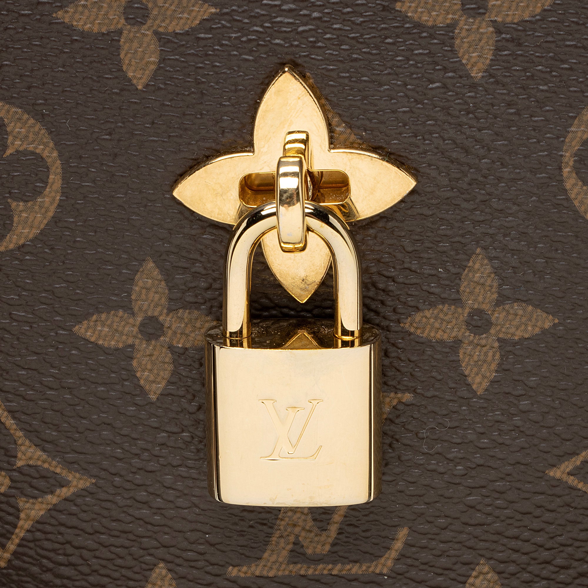 Louis Vuitton Monogram Canvas Flower MM Zip Tote (SHF-JXE385)