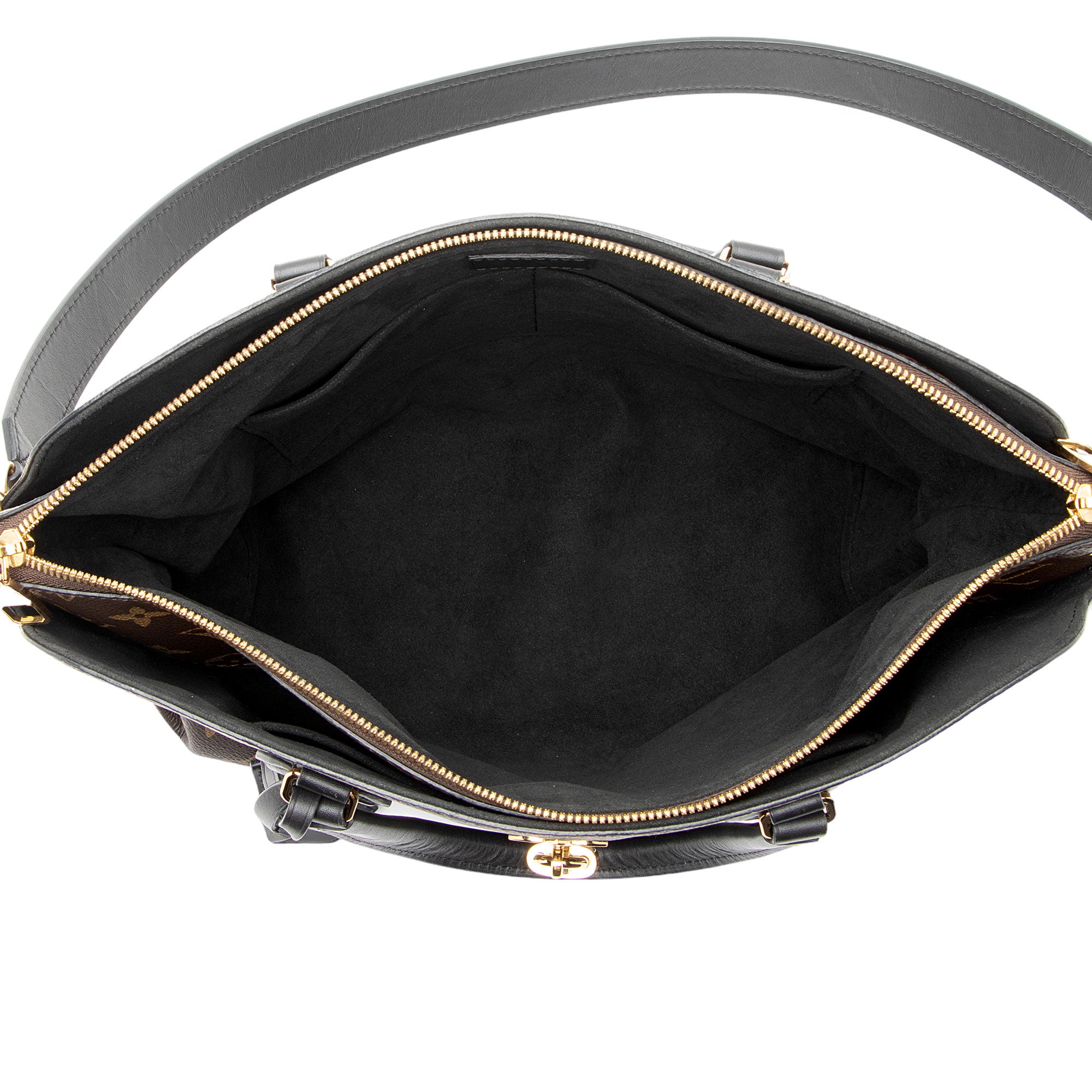 Louis Vuitton Monogram Canvas Flower MM Zip Tote (SHF-JXE385)