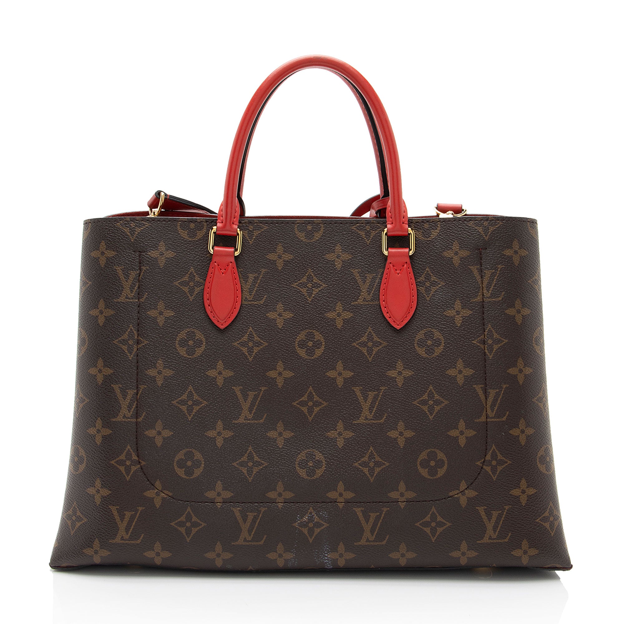 Louis Vuitton Monogram Canvas Flower Tote (SHF-hM7Oex)