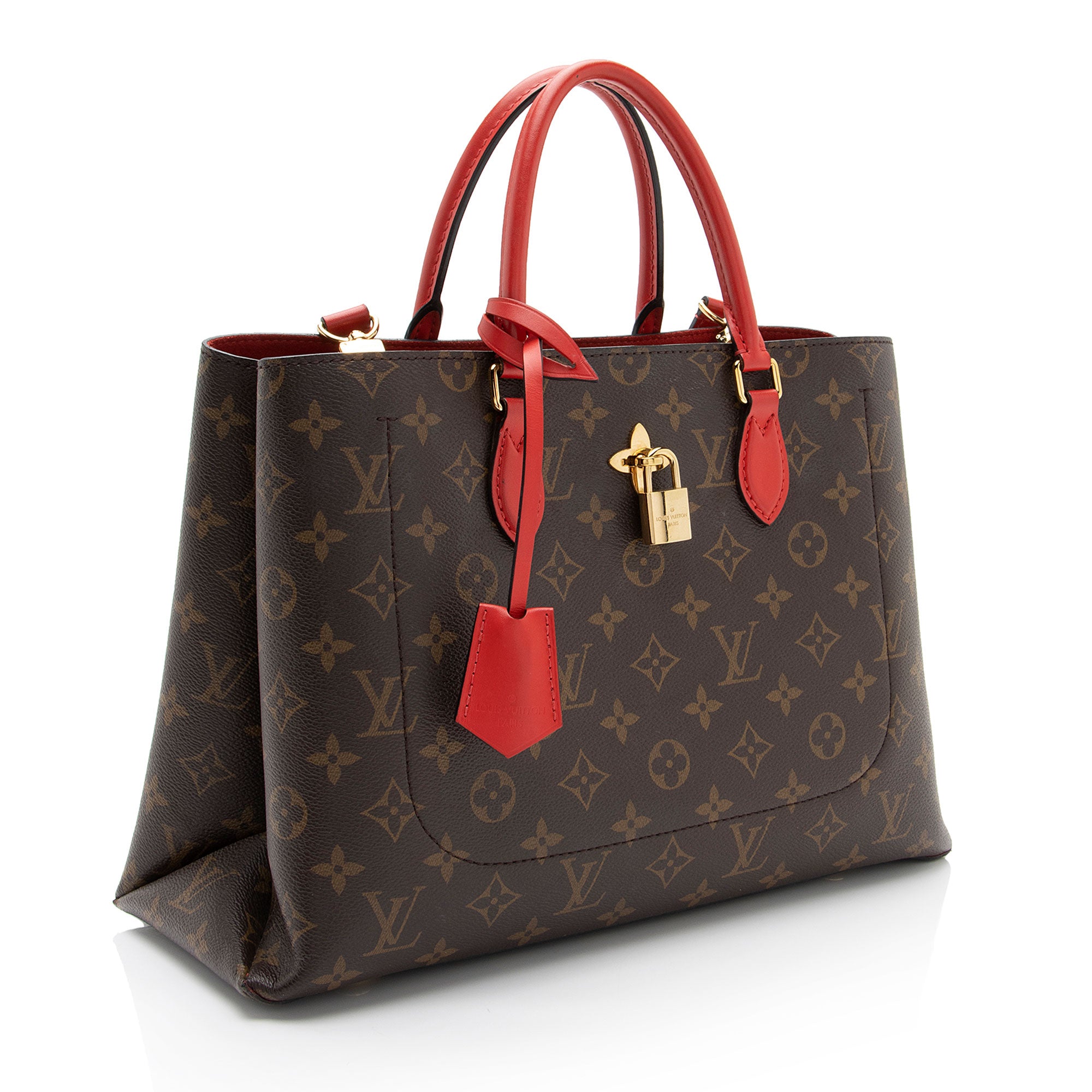 Louis Vuitton Monogram Canvas Flower Tote (SHF-hM7Oex)