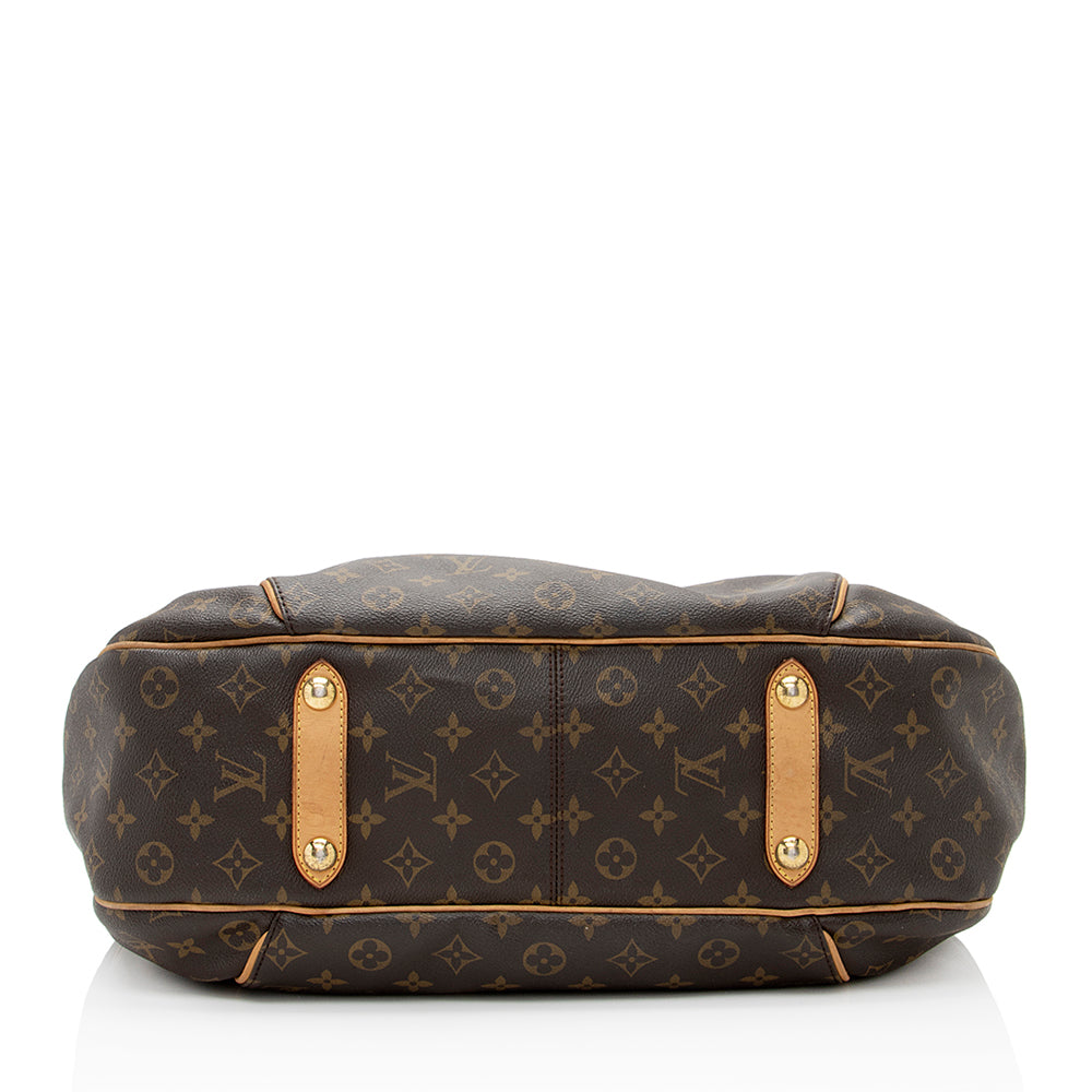 Louis Vuitton Monogram Canvas Galliera GM Shoulder Bag (SHF-21210)