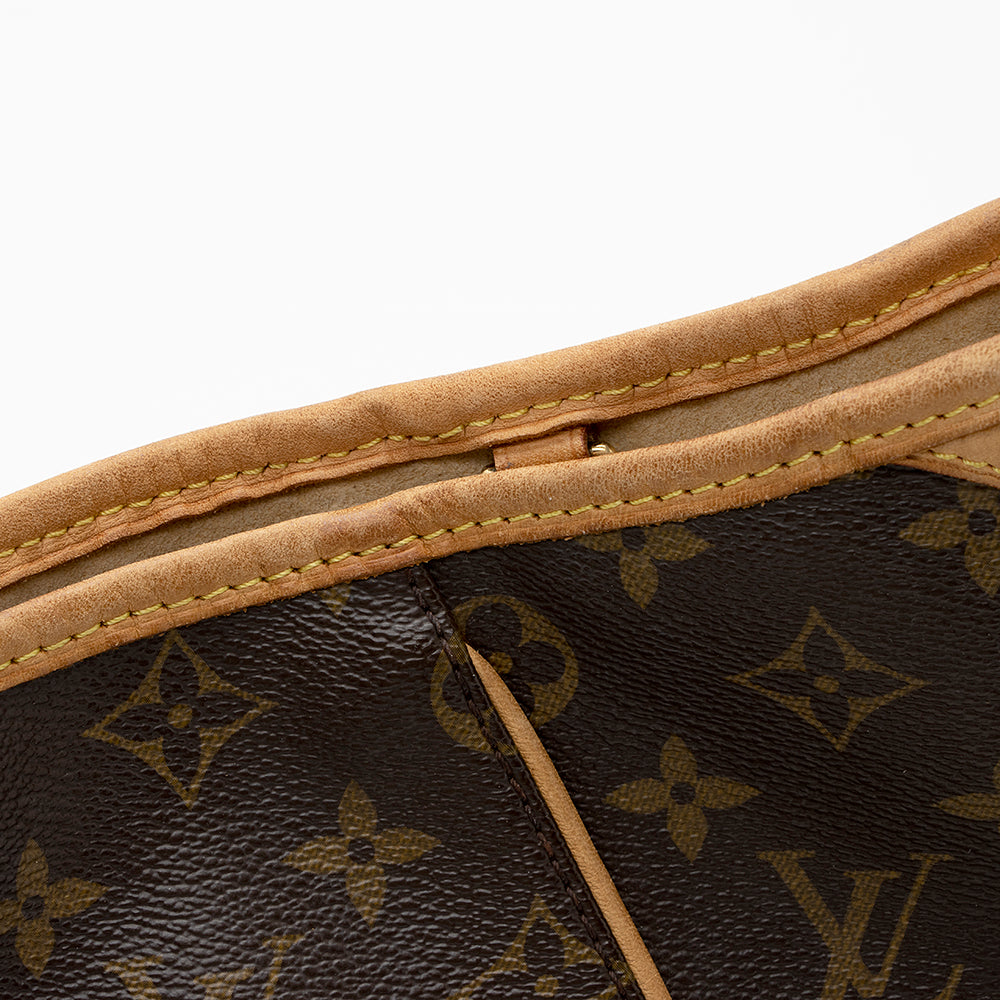 Louis Vuitton Monogram Canvas Galliera GM Shoulder Bag (SHF-21210)