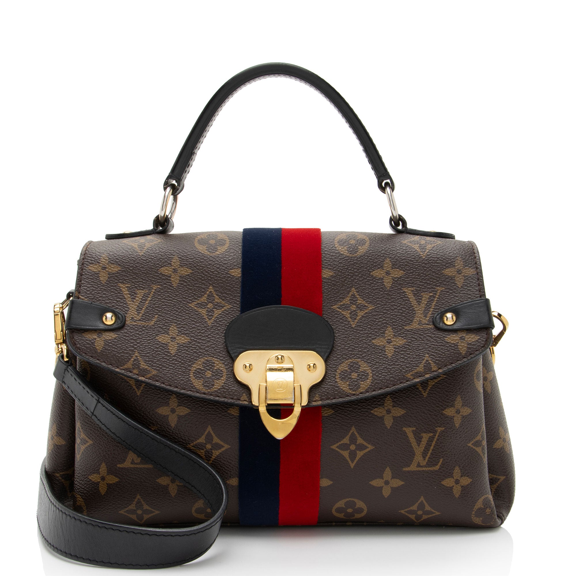 Louis Vuitton Monogram Canvas Georges BB Satchel (SHF-Hpi5pB)