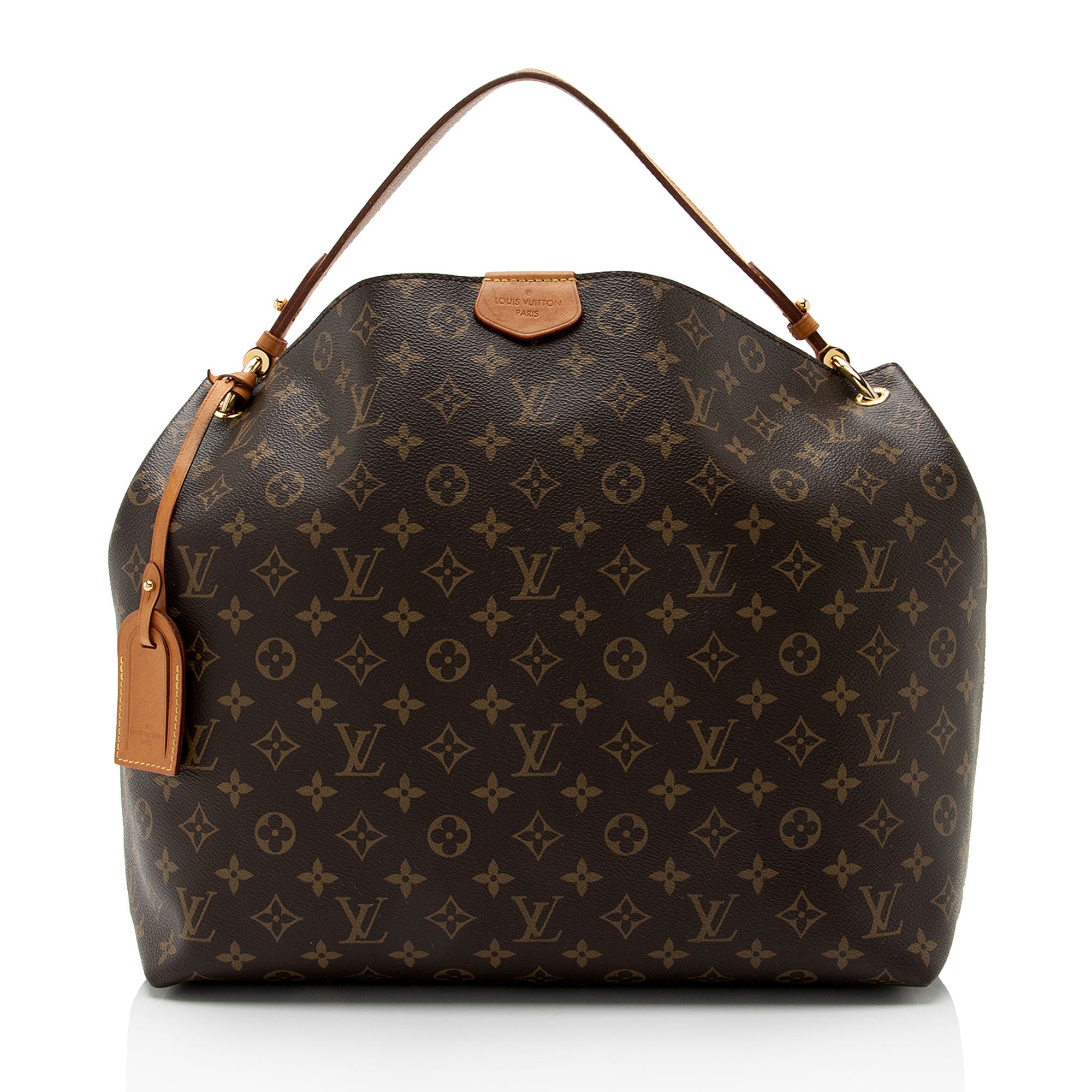 Louis Vuitton Monogram Canvas Graceful MM Hobo (SHF-0g4KDP)