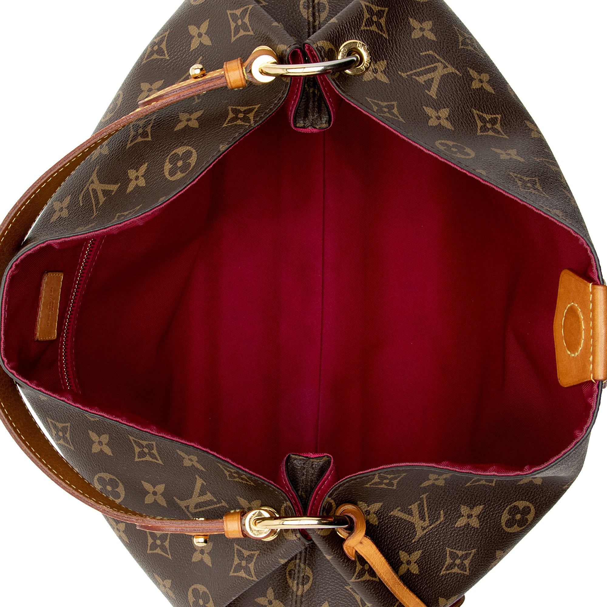 Louis Vuitton Monogram Canvas Graceful MM Hobo (SHF-0g4KDP)