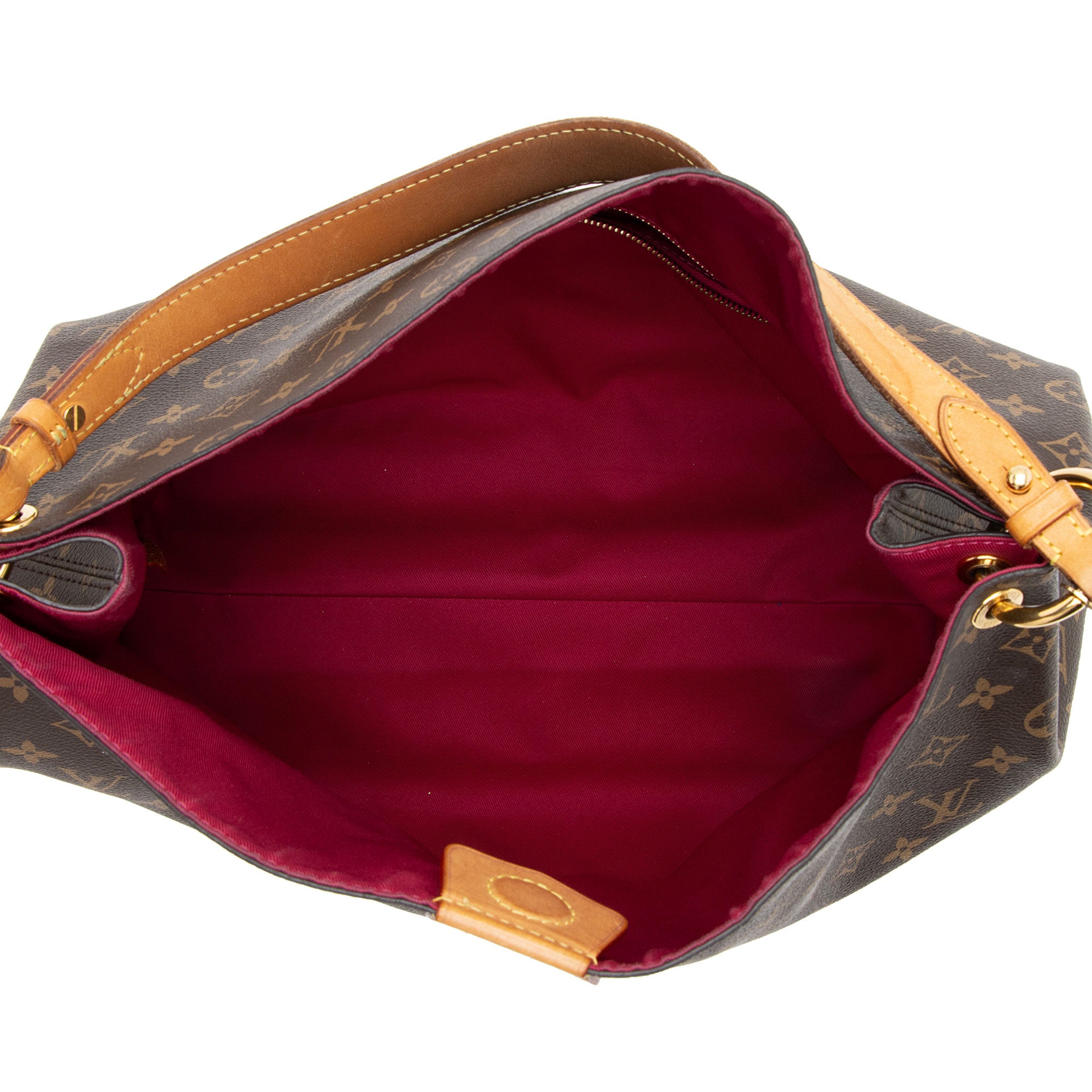 Louis Vuitton Monogram Canvas Graceful MM Hobo (SHF-dAqT5n)