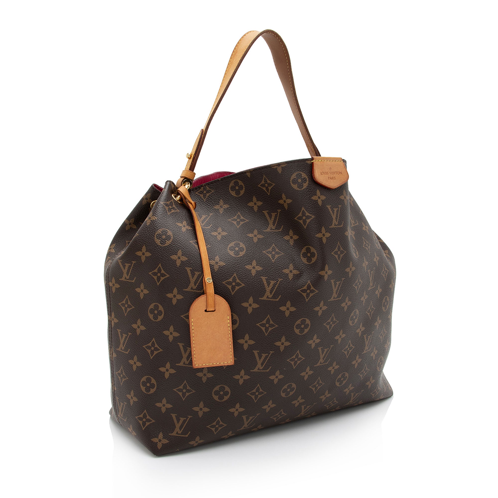 Louis Vuitton Monogram Canvas Graceful MM Hobo (SHF-dAqT5n)