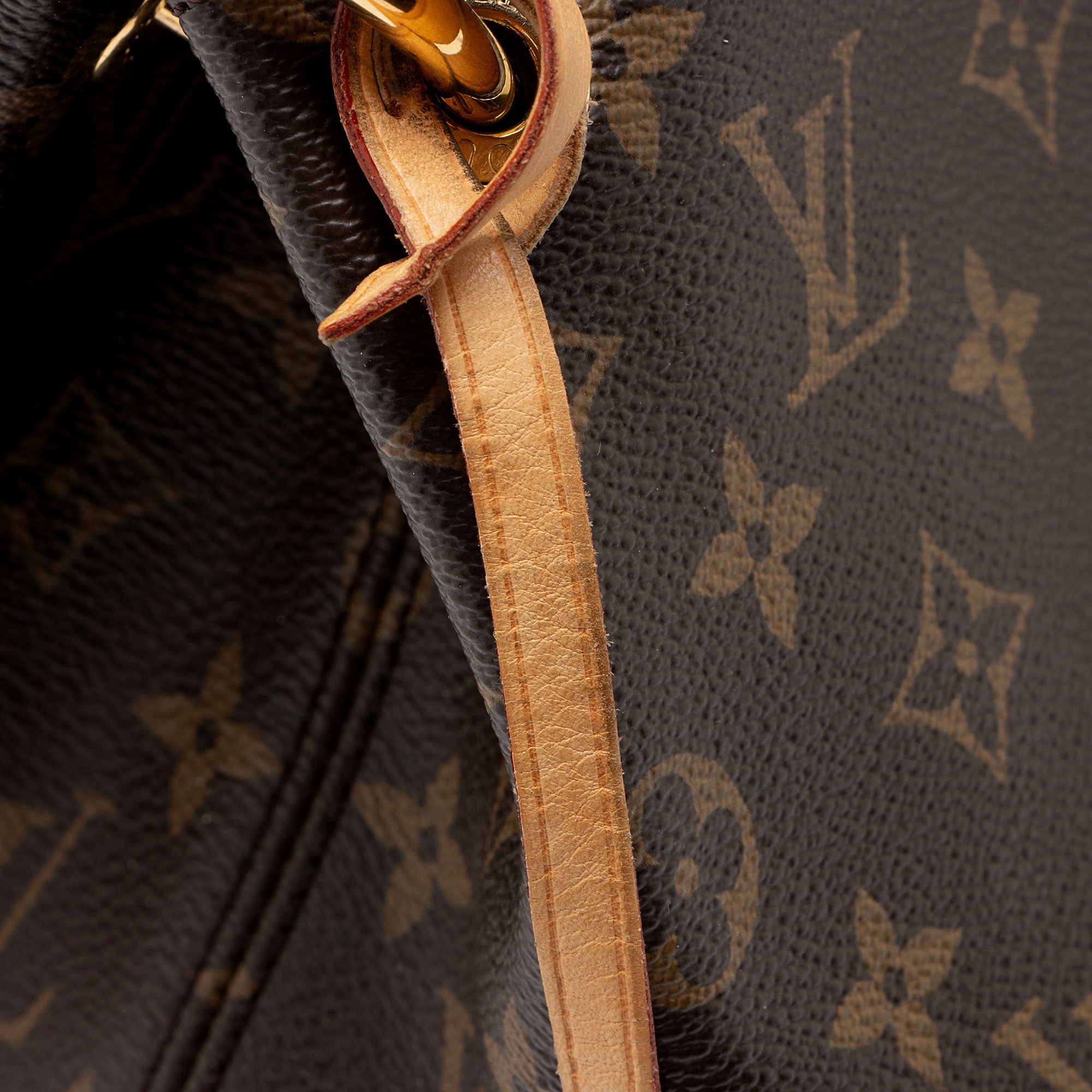 Louis Vuitton Monogram Canvas Graceful MM Hobo (SHF-lgMYps)