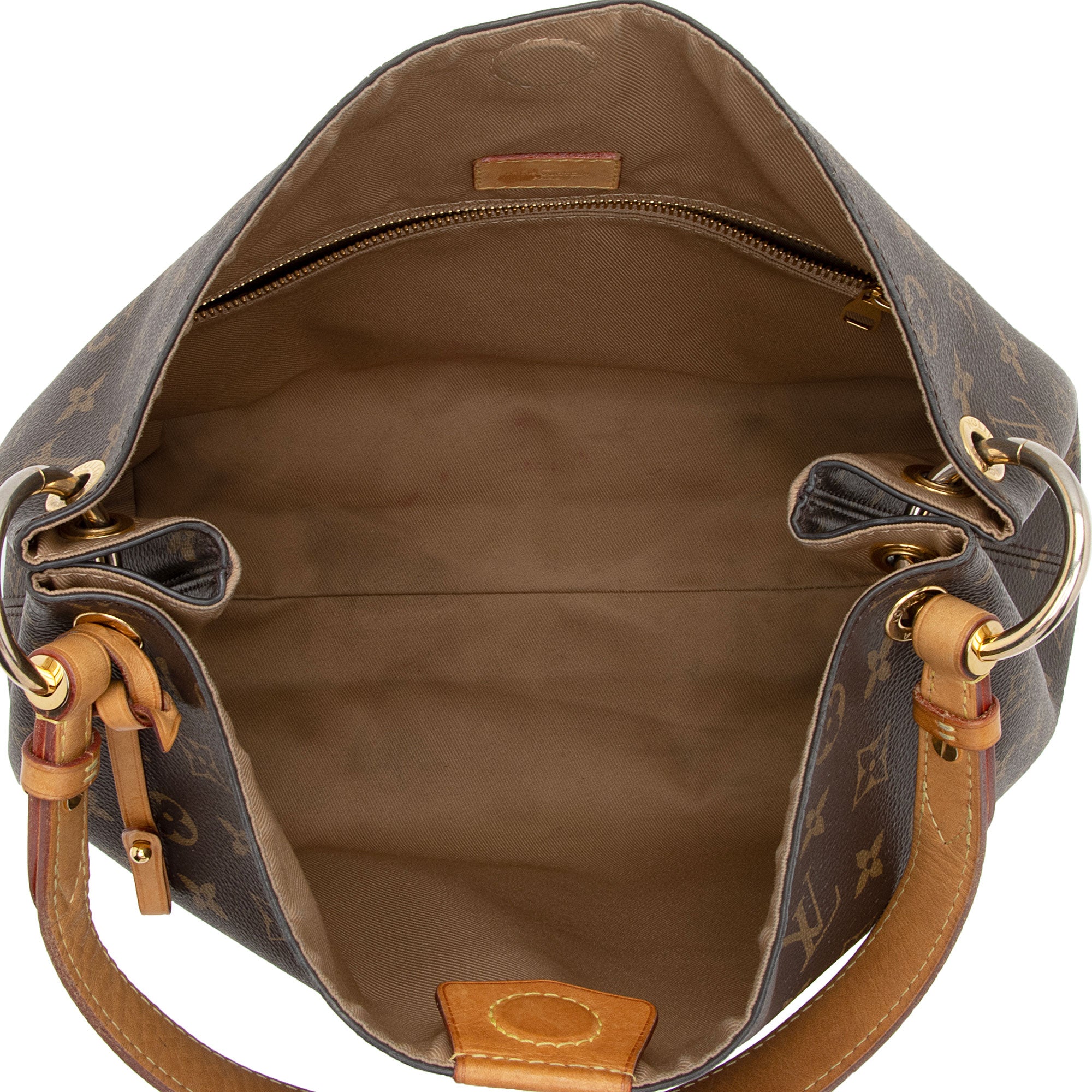 Louis Vuitton Monogram Canvas Graceful PM Hobo (SHF-8CF3hY)