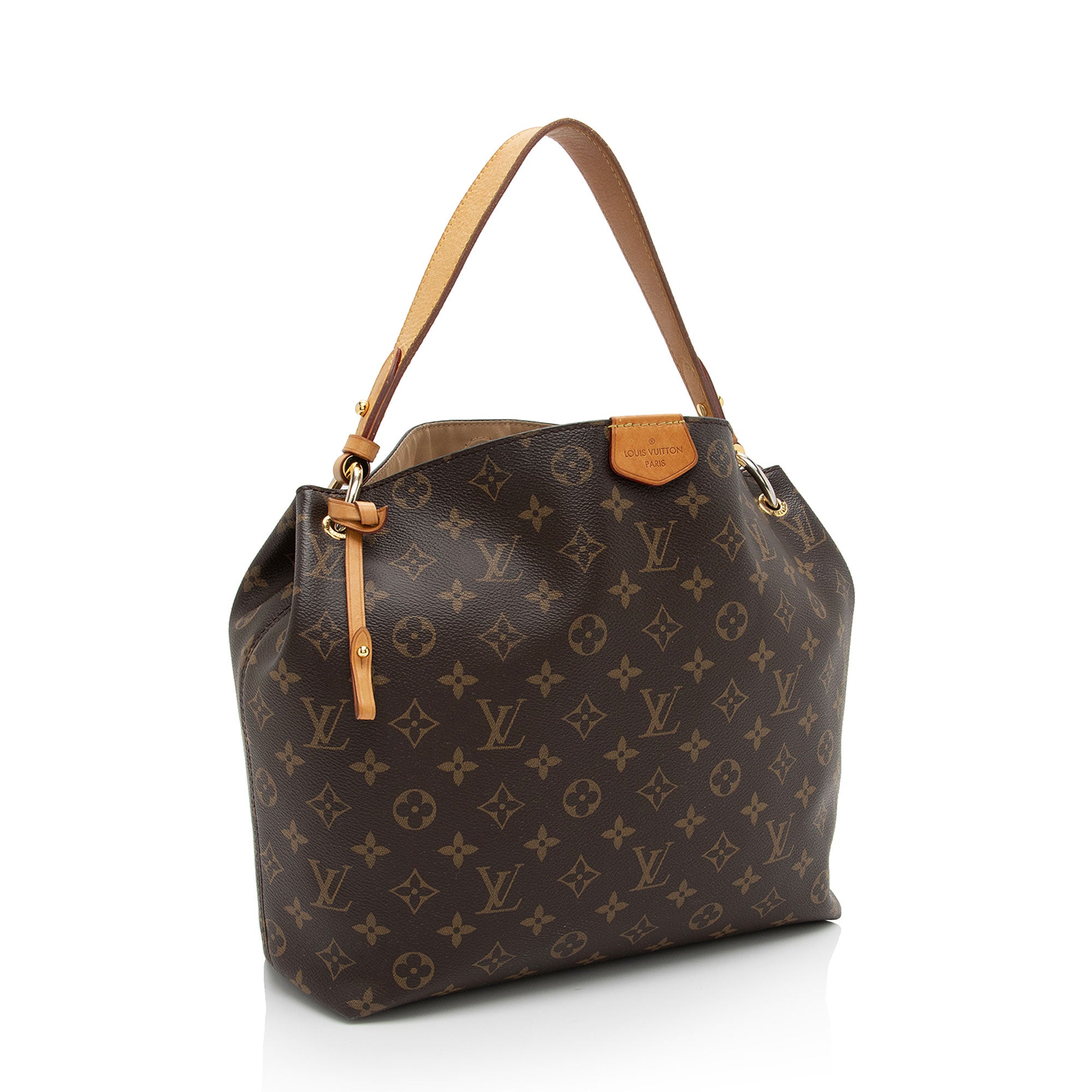 Louis Vuitton Monogram Canvas Graceful PM Hobo (SHF-8CF3hY)