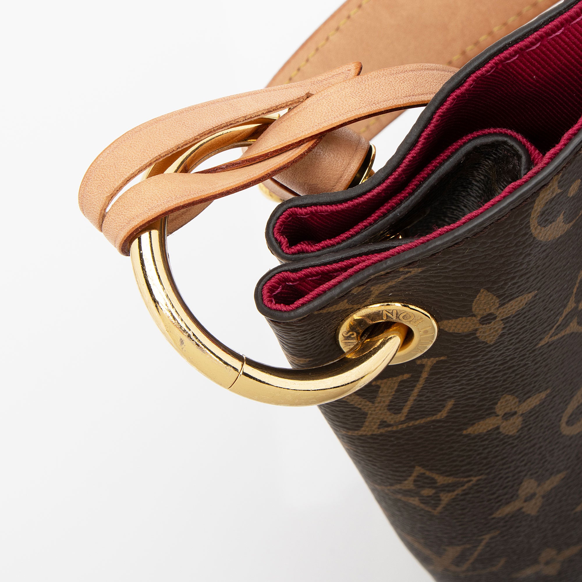 Louis Vuitton Monogram Canvas Graceful PM Hobo (SHF-opYl5p)