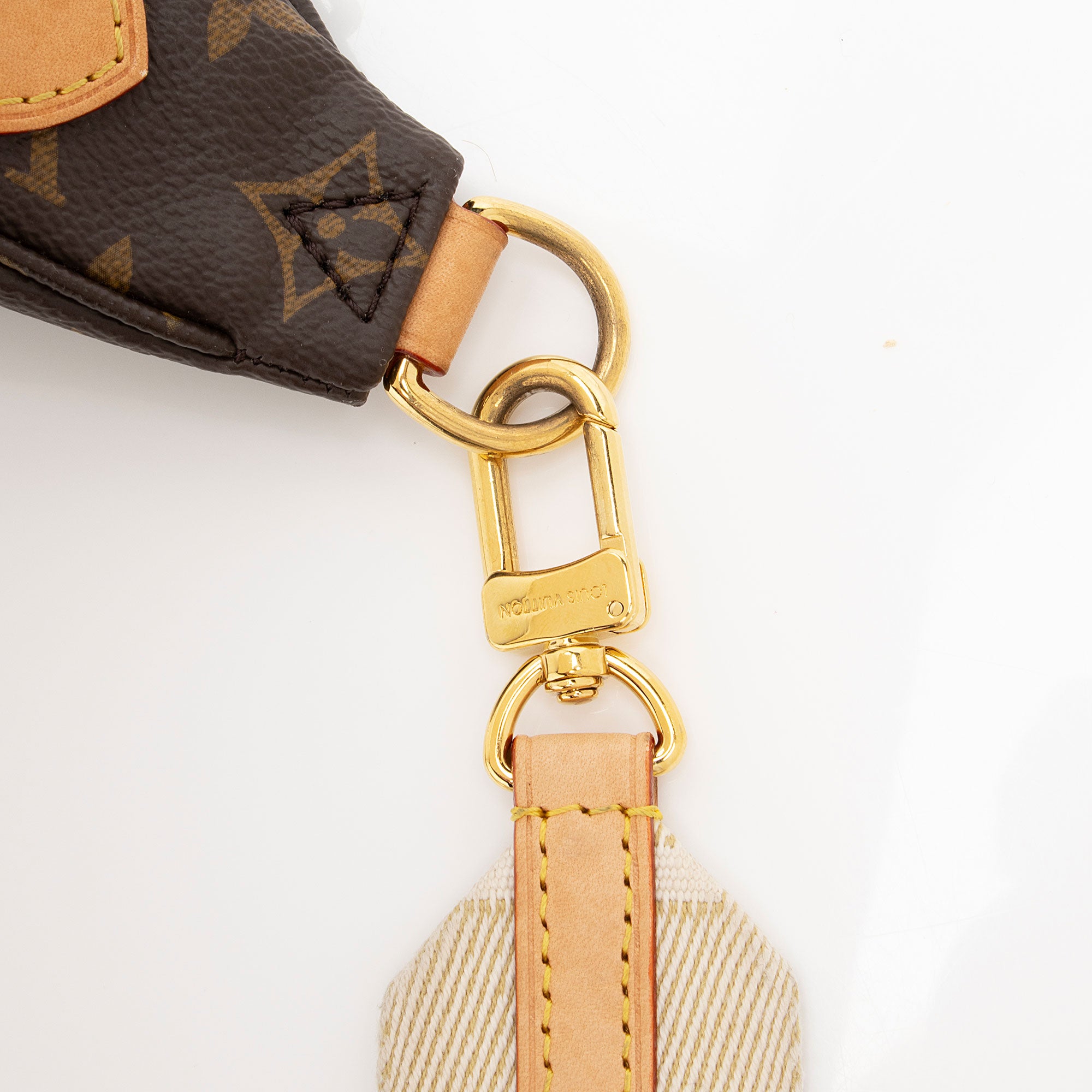 Louis Vuitton Monogram Canvas High Rise Bumbag (SHF-L7Mce0)