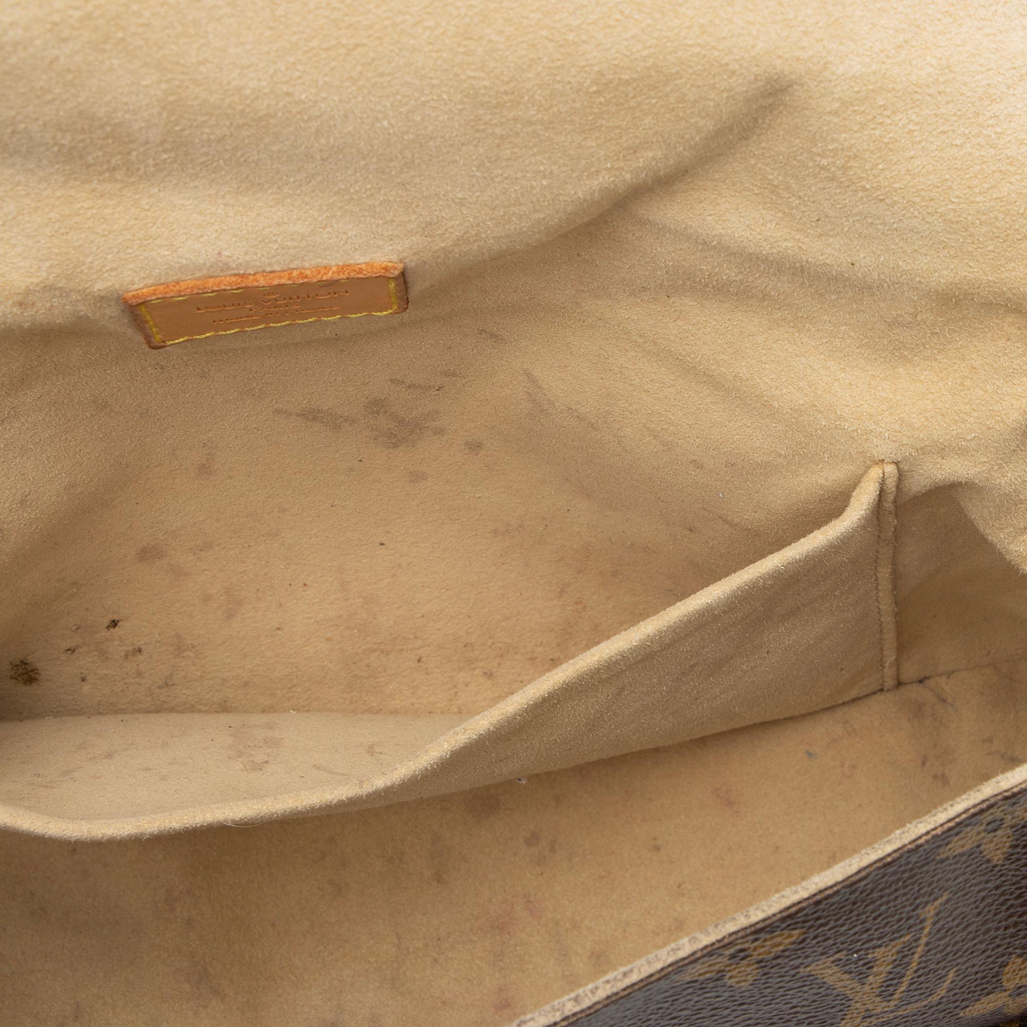 Louis Vuitton Monogram Canvas Hudson PM Shoulder Bag (SHF-23168)