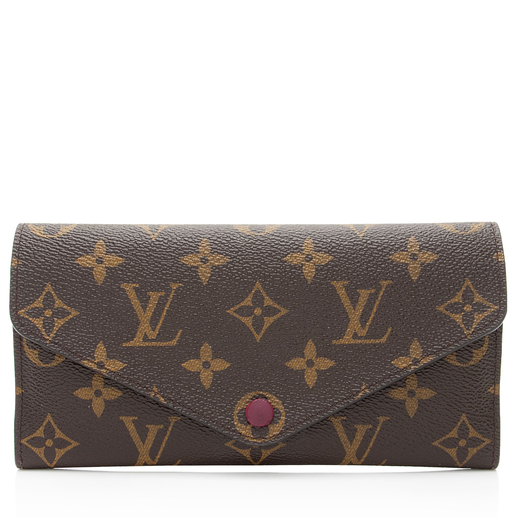 Louis Vuitton Monogram Canvas Josephine Wallet (SHF-0rqJHE)