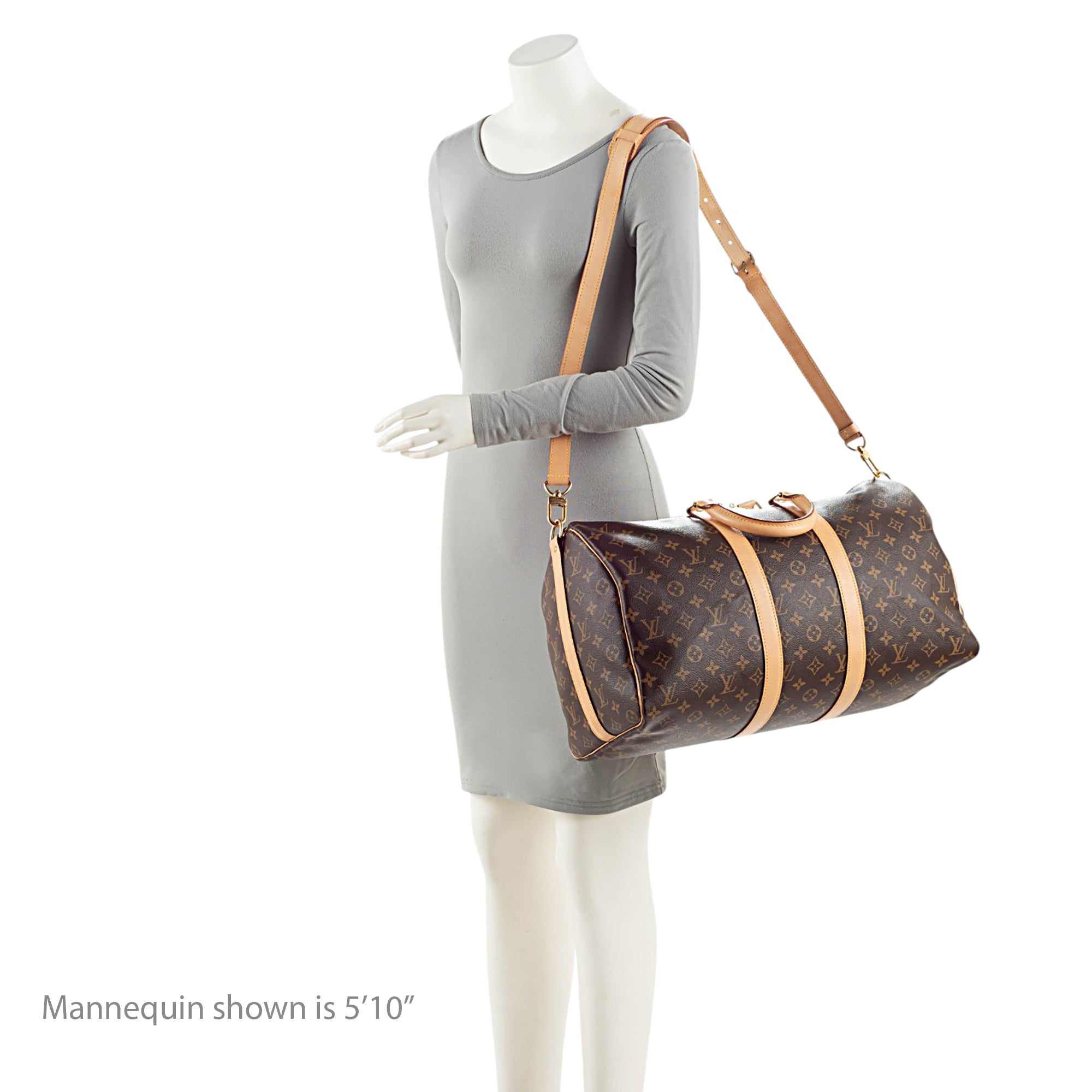 Louis Vuitton Monogram Canvas Keepall Bandouliere 45 Duffle