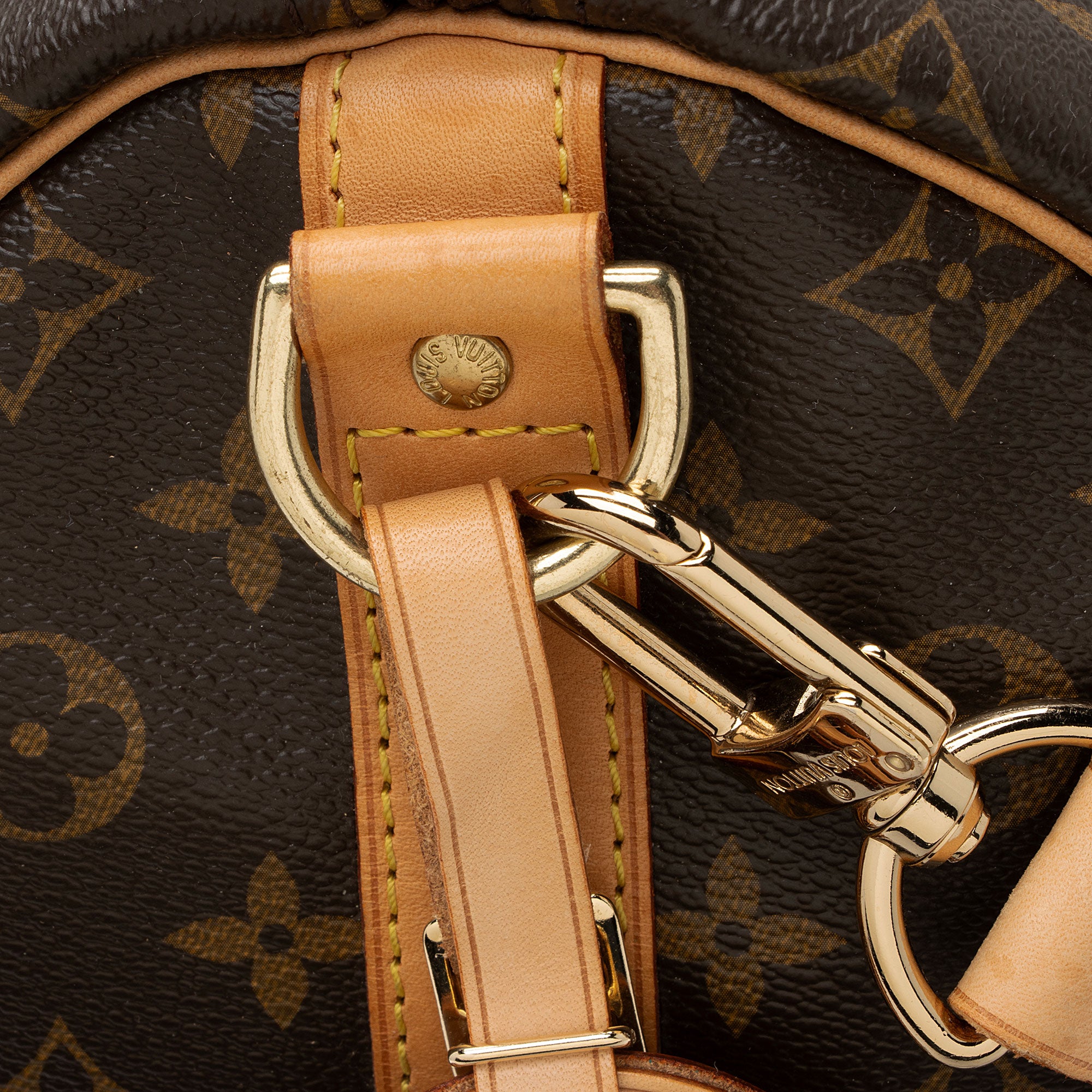 Louis Vuitton Monogram Canvas Keepall Bandouliere 55 Duffle Bag (SHF-SdSz4O)