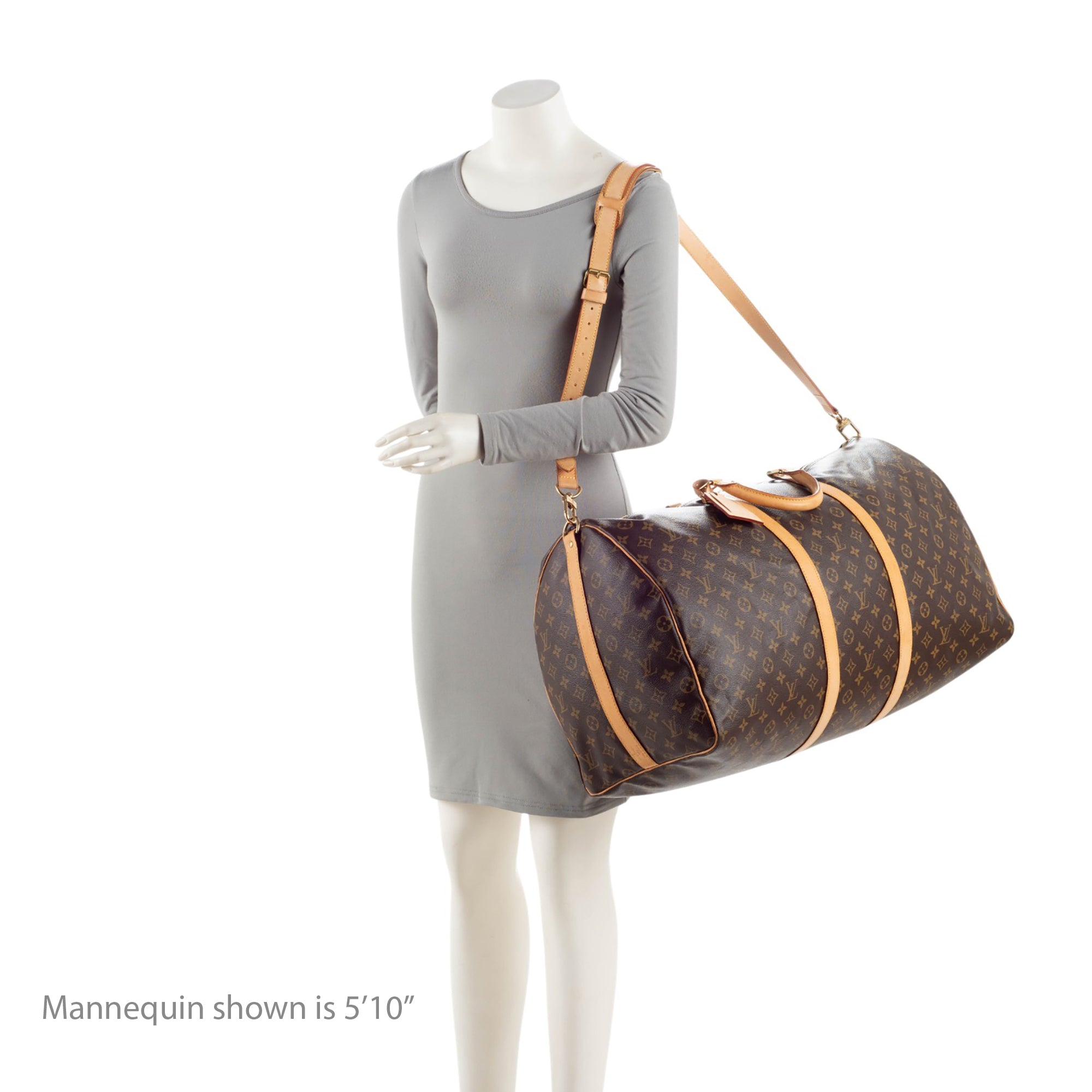Louis Vuitton Monogram Canvas Keepall Bandouliere 60 Duffle