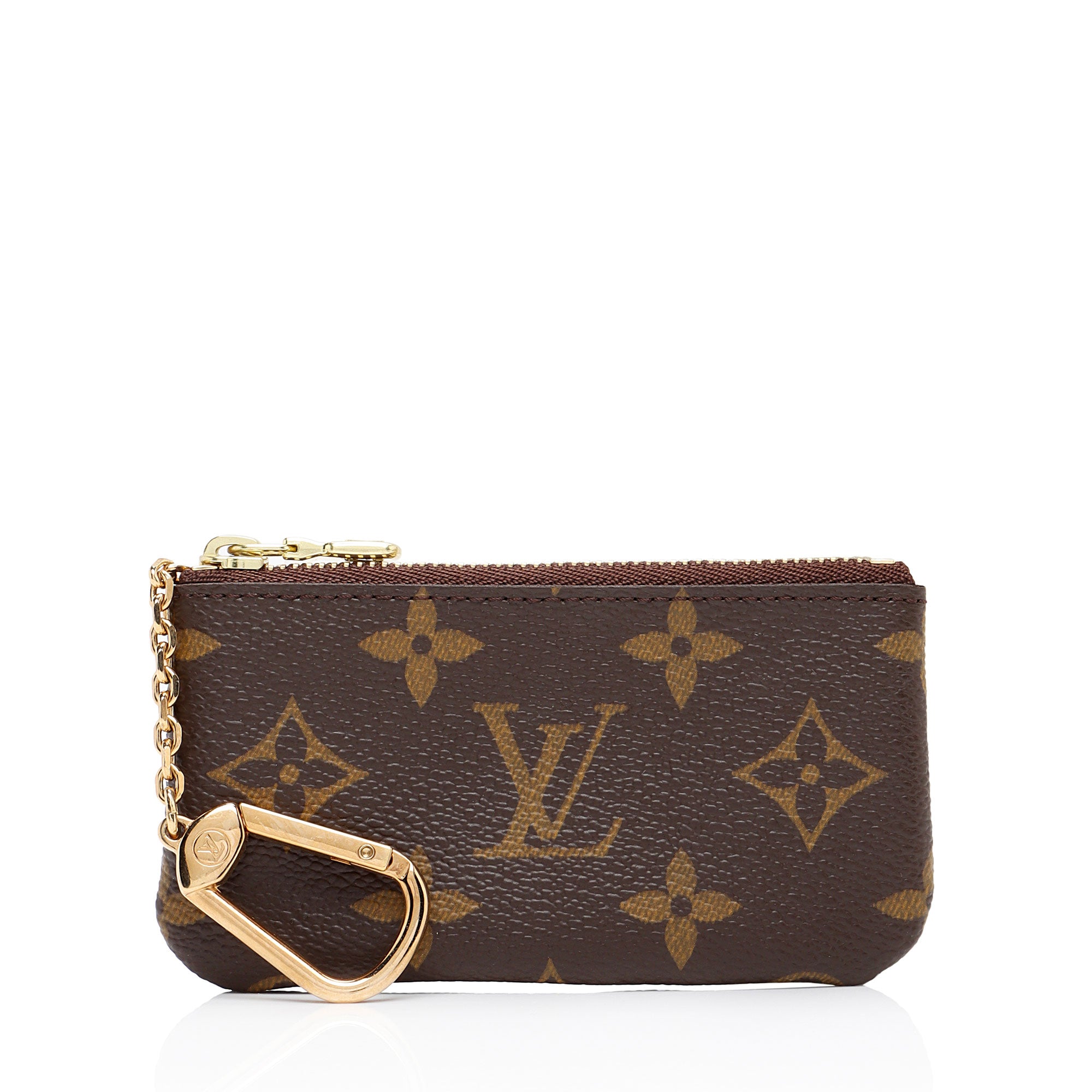 Louis Vuitton Monogram Canvas Key Pouch (SHF-38OnhW)
