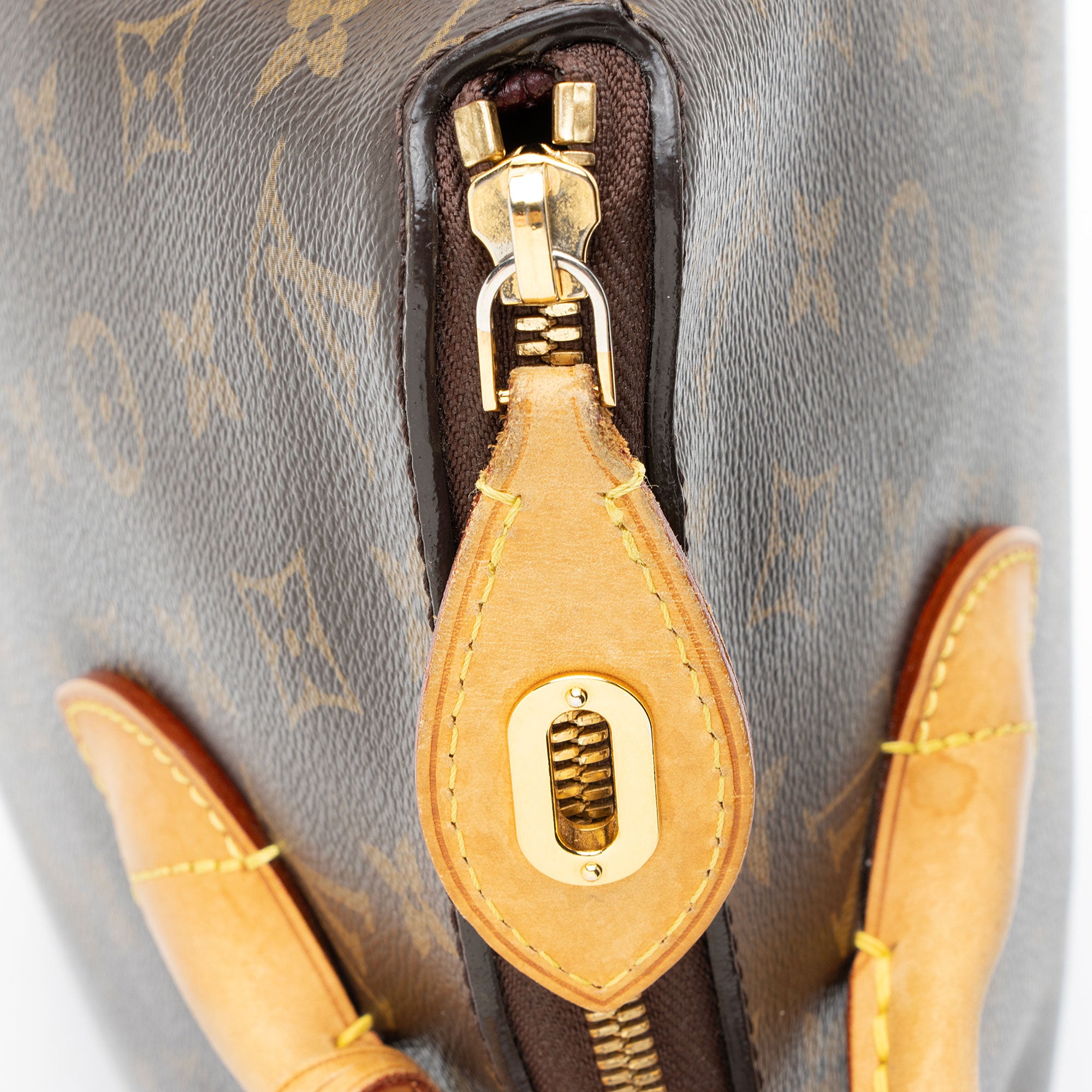 Louis Vuitton Monogram Canvas Lockit MM Satchel