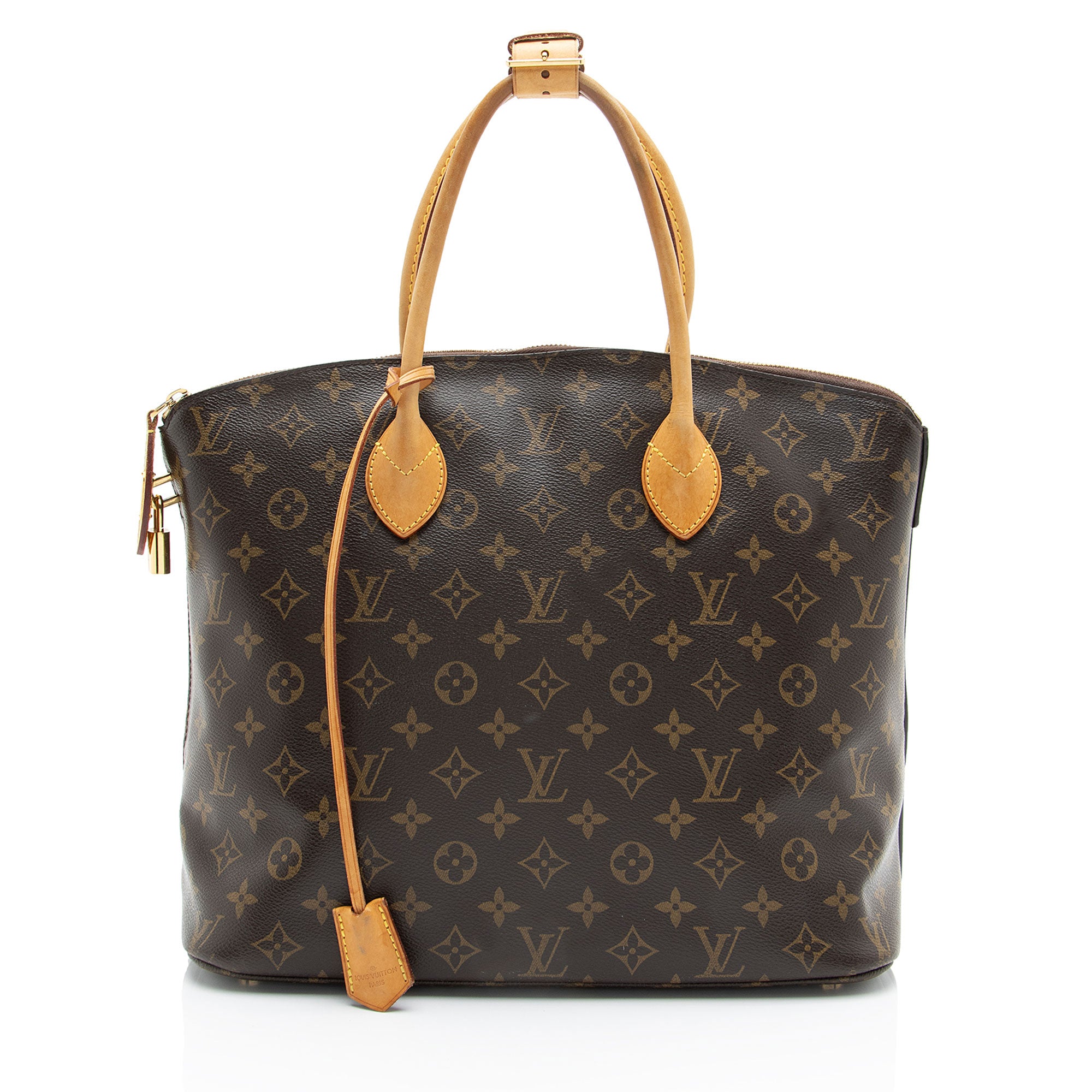 Louis Vuitton Monogram Canvas Lockit MM Satchel