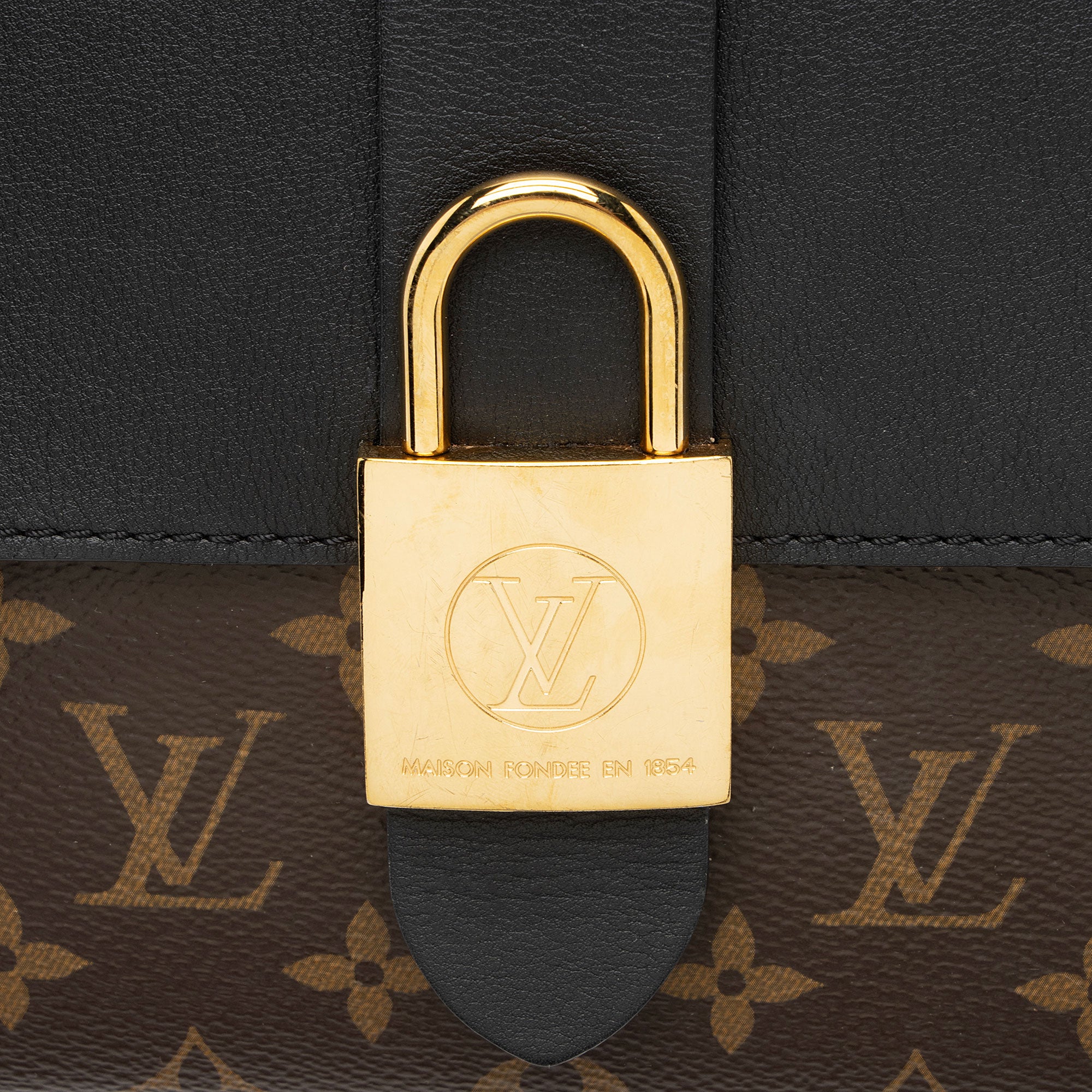 Louis Vuitton Monogram Canvas Locky BB Top Handle