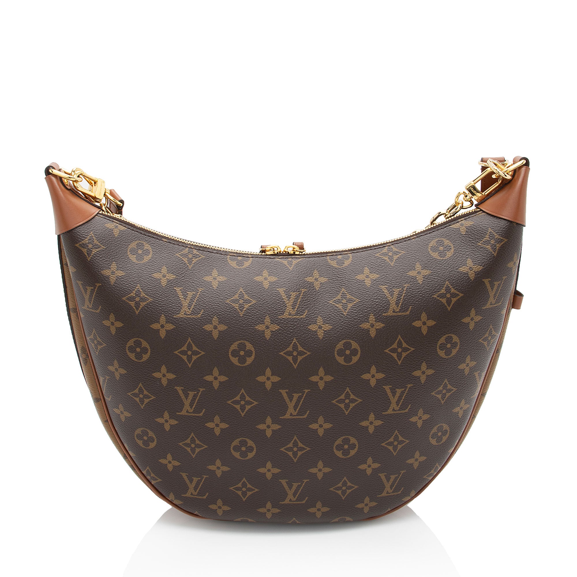 Louis Vuitton Monogram Canvas Loop Hobo (SHF-wexBck)