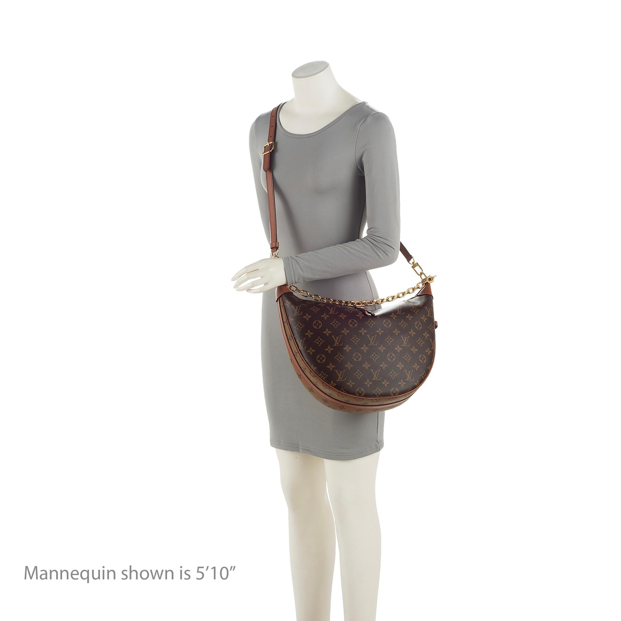 Louis Vuitton Monogram Canvas Loop Hobo (SHF-PKy8bn)