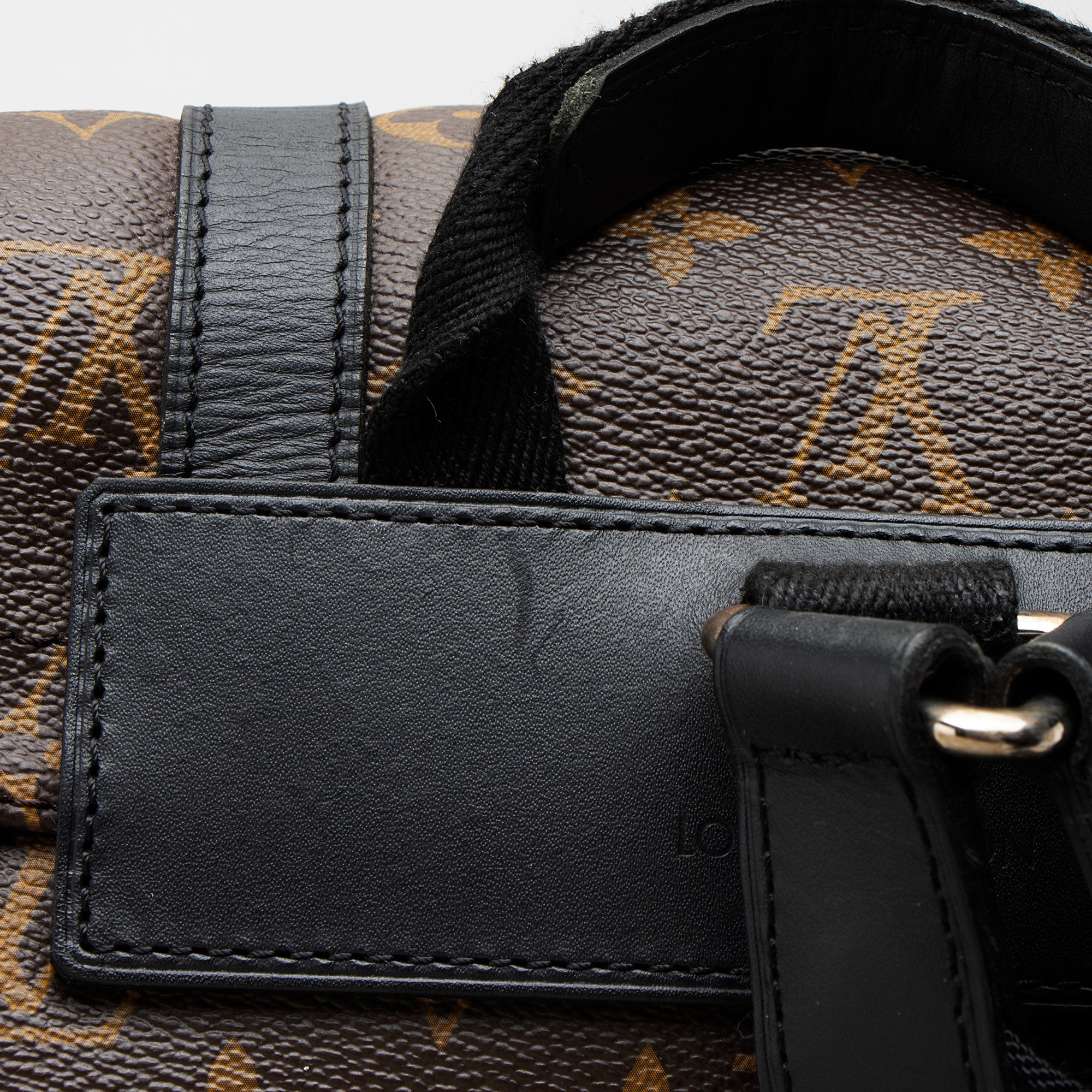 Louis Vuitton Monogram Canvas Macassar Christopher PM Backpack