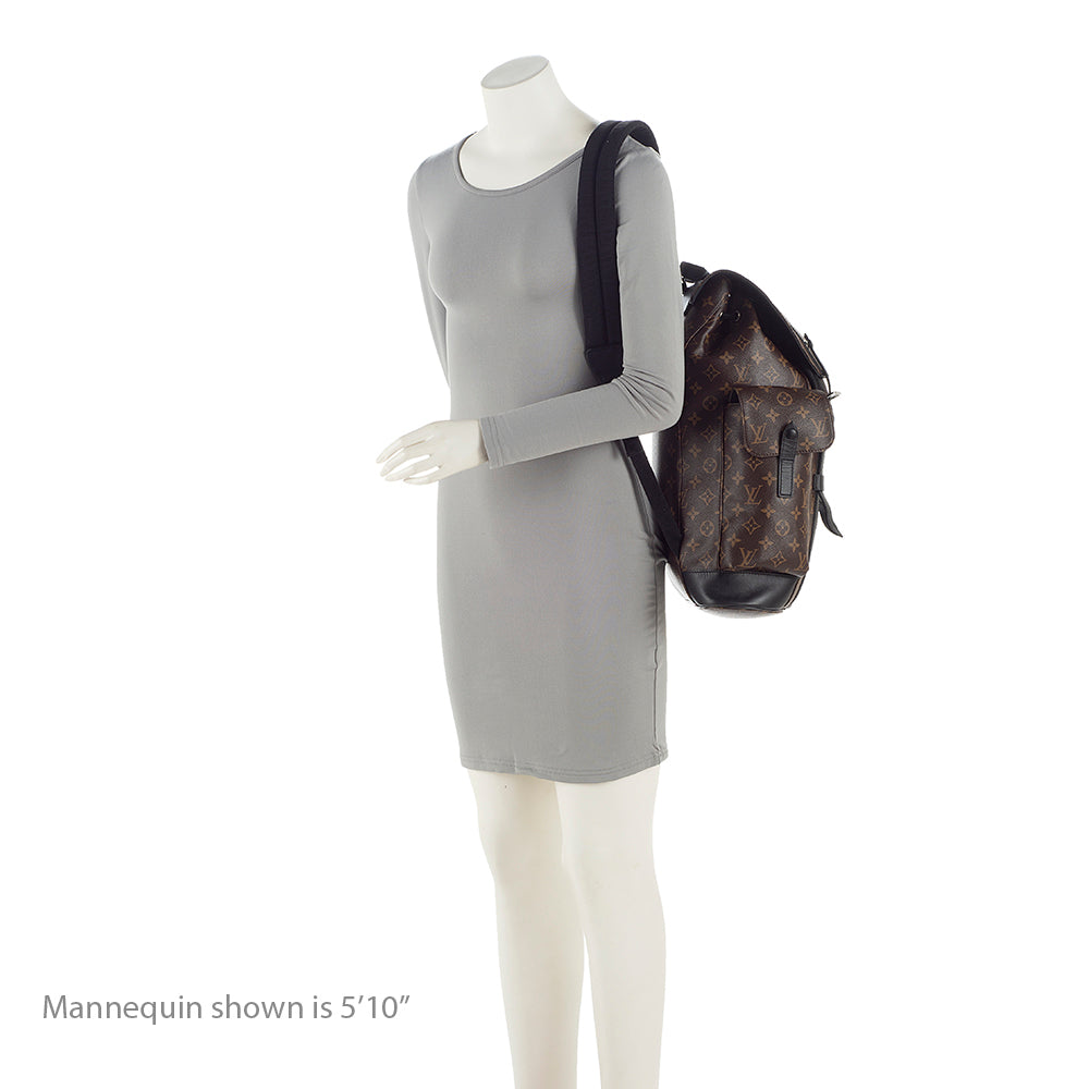 Louis Vuitton Monogram Canvas Macassar Christopher PM Backpack