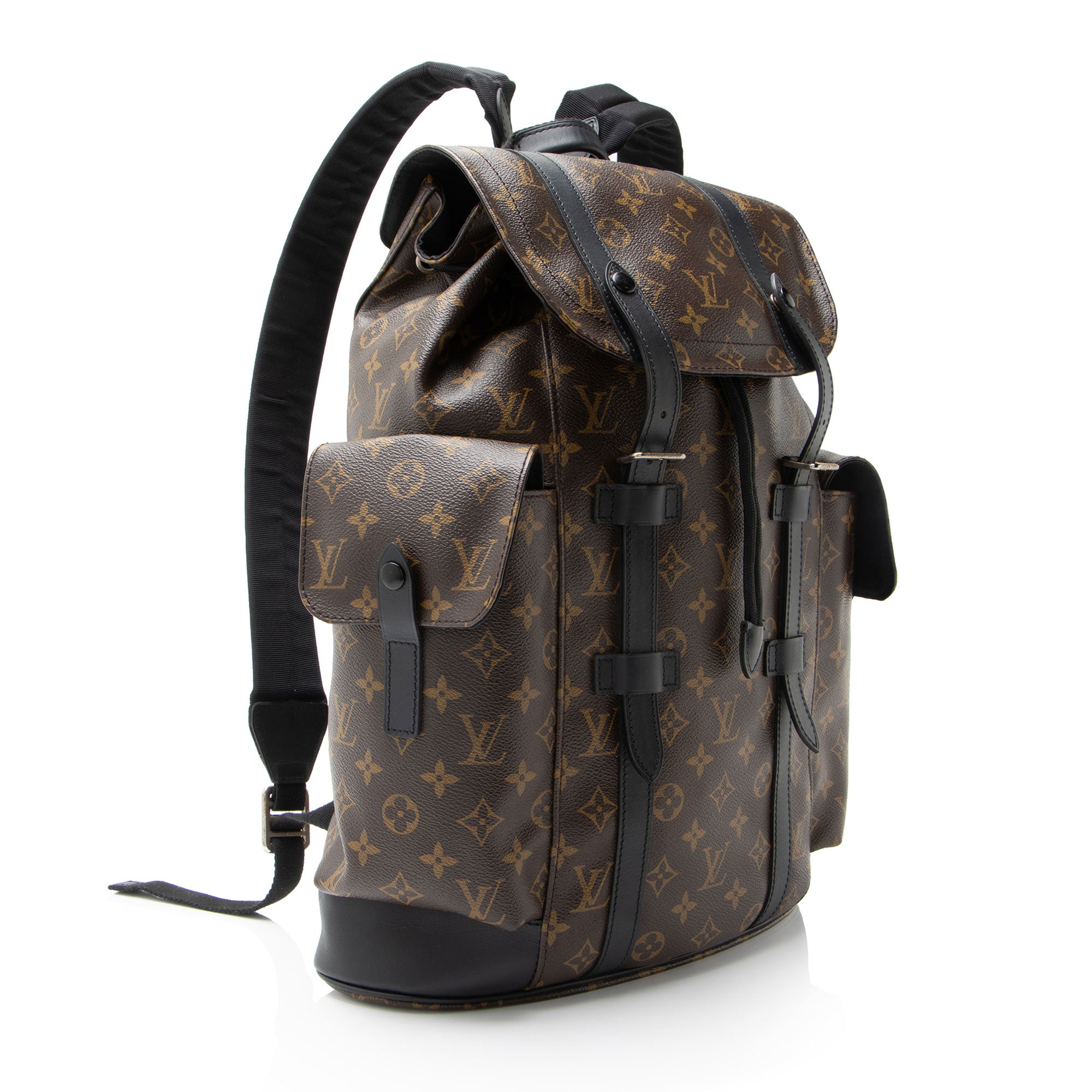 Louis Vuitton Monogram Canvas Macassar Christopher PM Backpack
