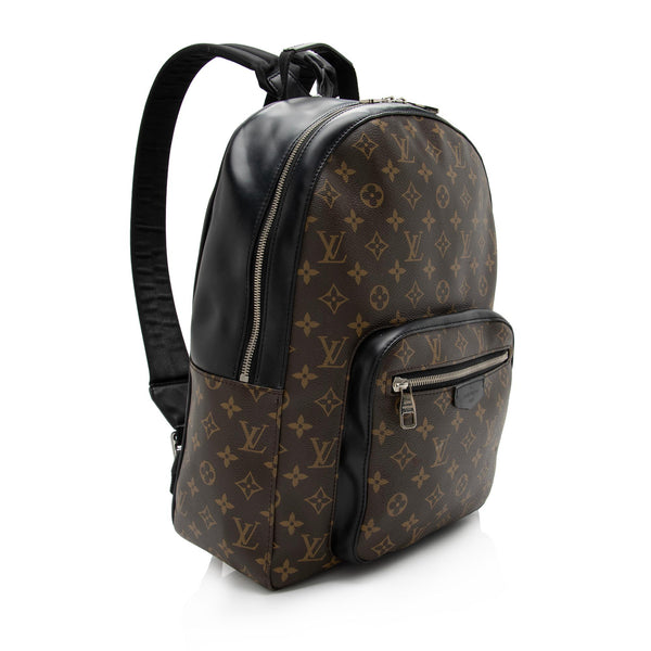 Louis Vuitton Josh Backpack Monogram Macassar Brown/Black in