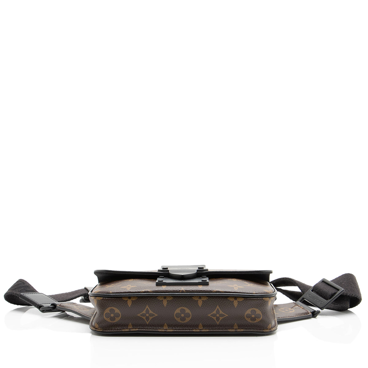 Louis Vuitton Monogram Canvas Macassar S Lock Sling Bag