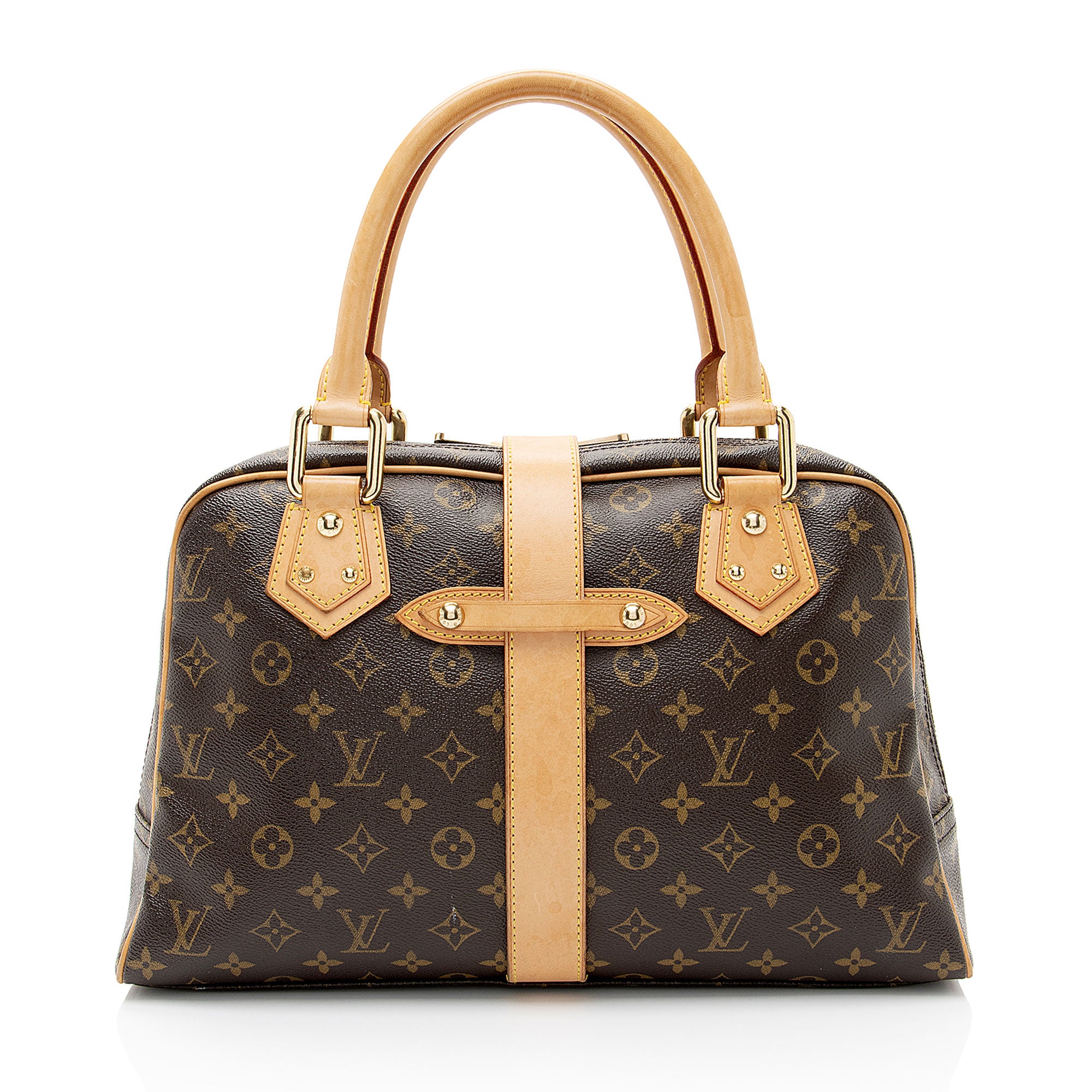 Louis Vuitton Monogram Canvas Manhattan GM Satchel (SHF-23nqTq)