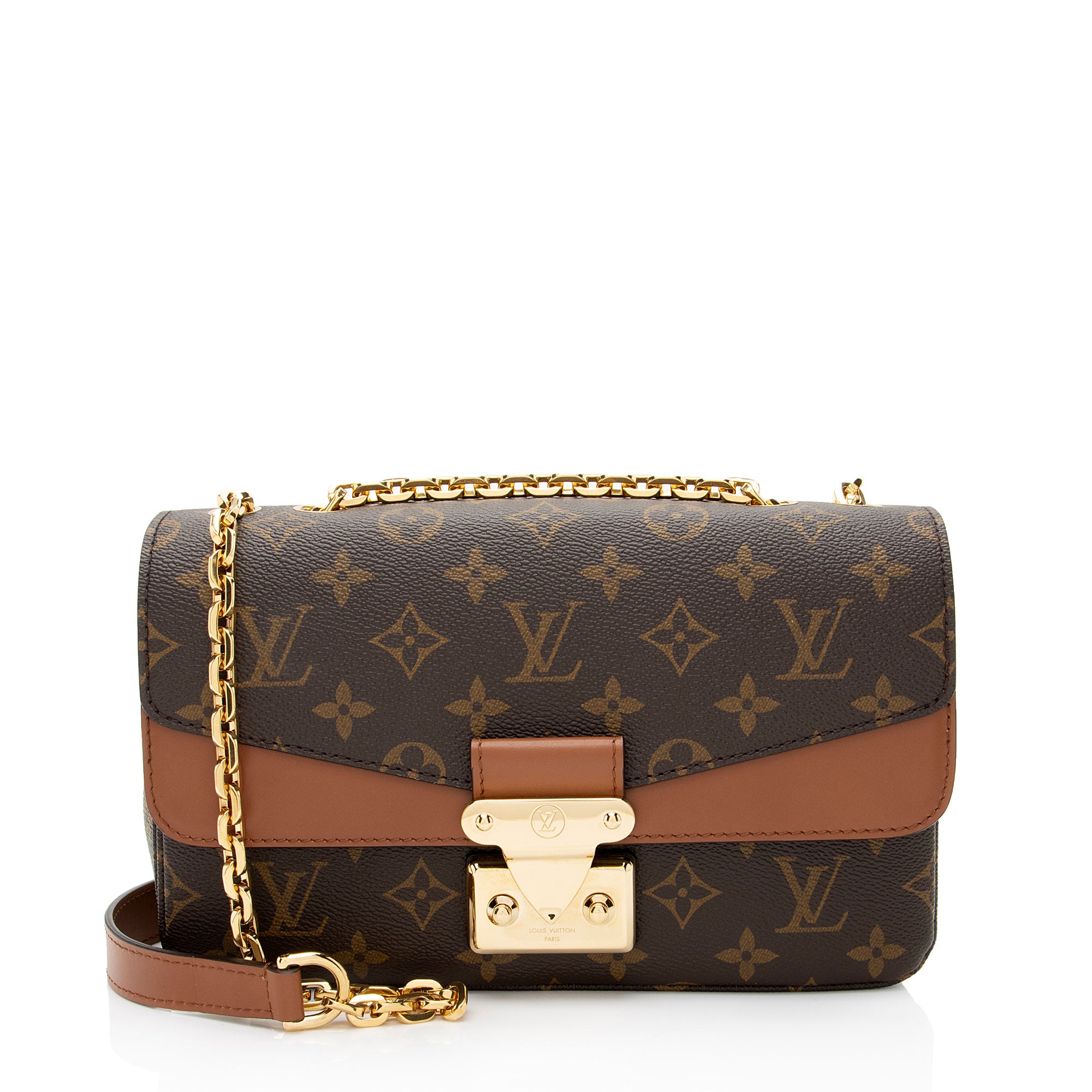 Louis Vuitton Monogram Canvas Marceau Chain Shoulder Bag