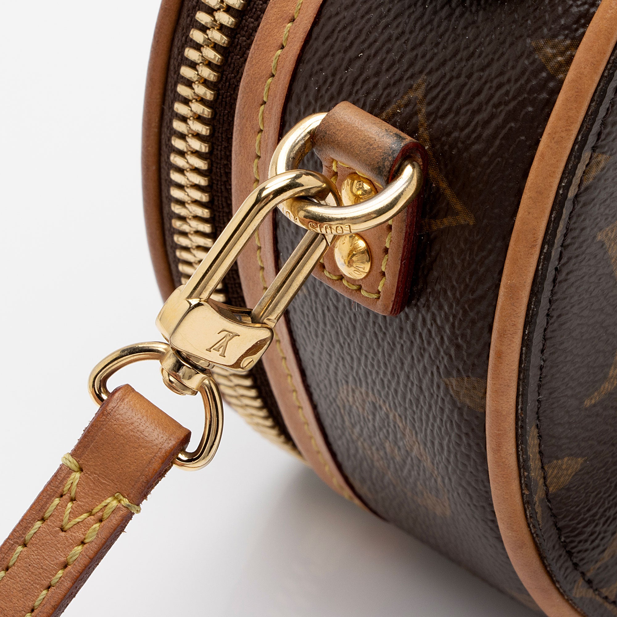 Louis Vuitton Monogram Canvas Mini Boite Chapeau Shoulder Bag (SHF-qOsZmz)