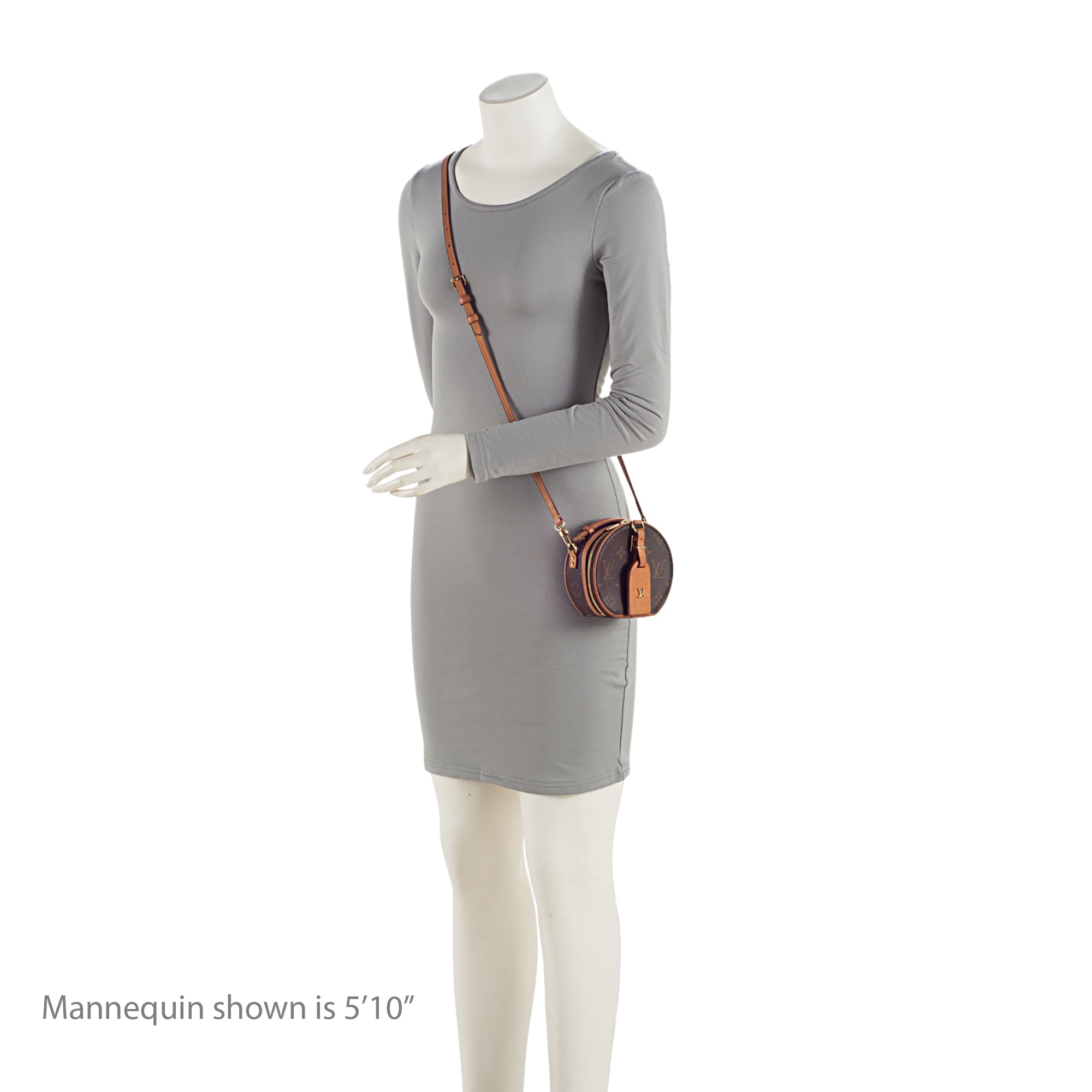 Louis Vuitton Monogram Canvas Mini Boite Chapeau Shoulder Bag (SHF-qOsZmz)