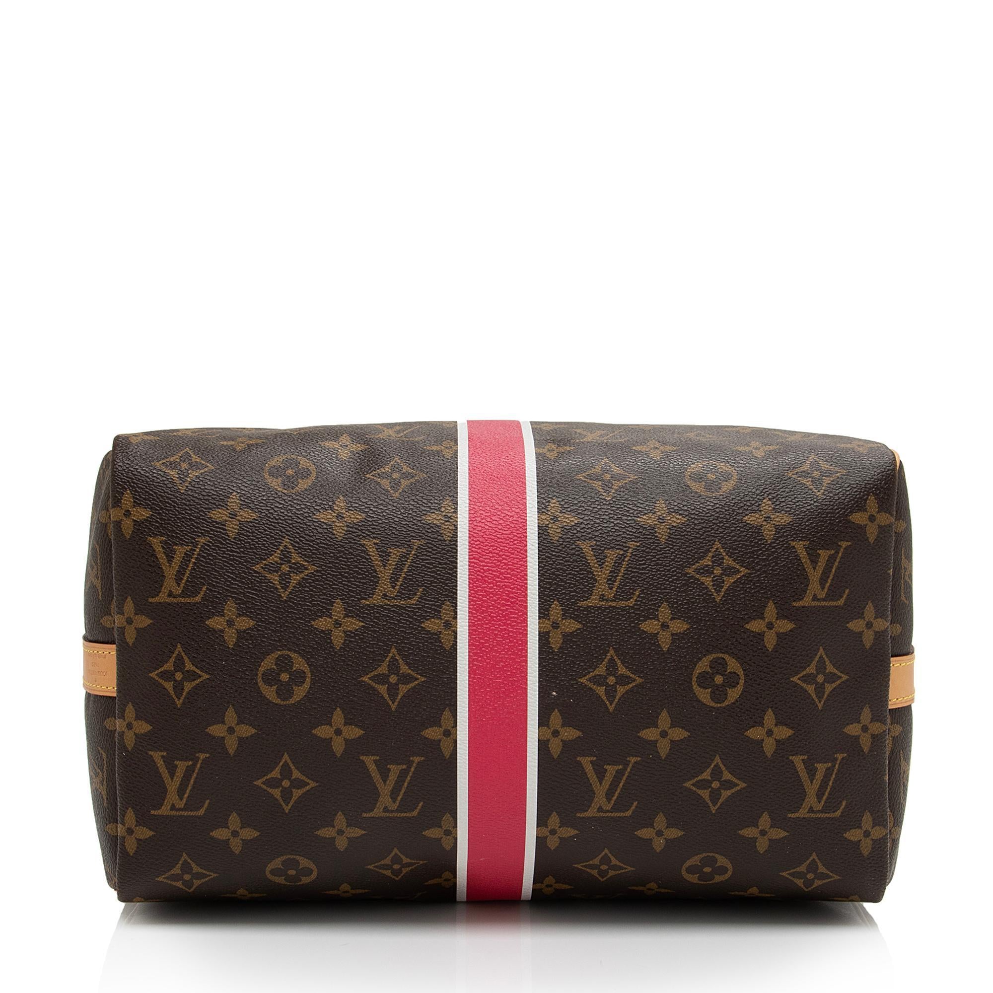 Louis Vuitton Monogram Canvas My LV Heritage Speedy Bandouliere 30 Satchel (SHF-gmrSoI)