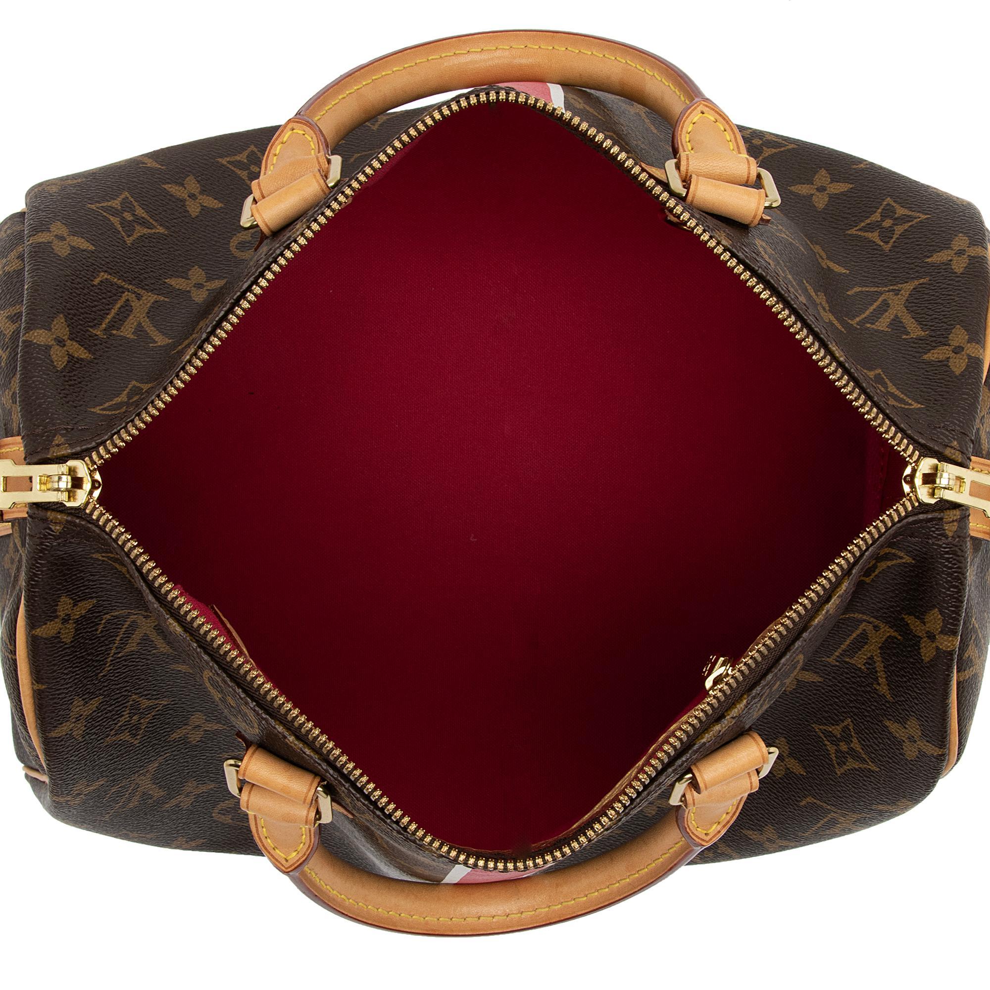 Louis Vuitton Monogram Canvas My LV Heritage Speedy Bandouliere 30 Satchel (SHF-gmrSoI)