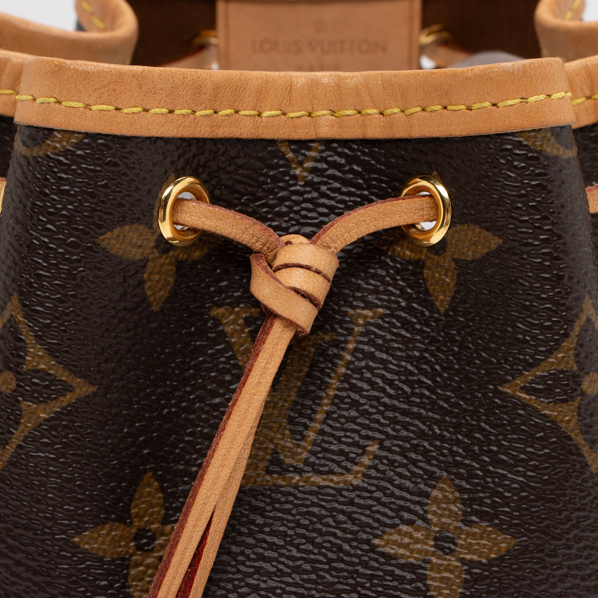 Louis Vuitton Monogram Canvas Nano Noe Shoulder Bag (SHF-Y2s7Ul)