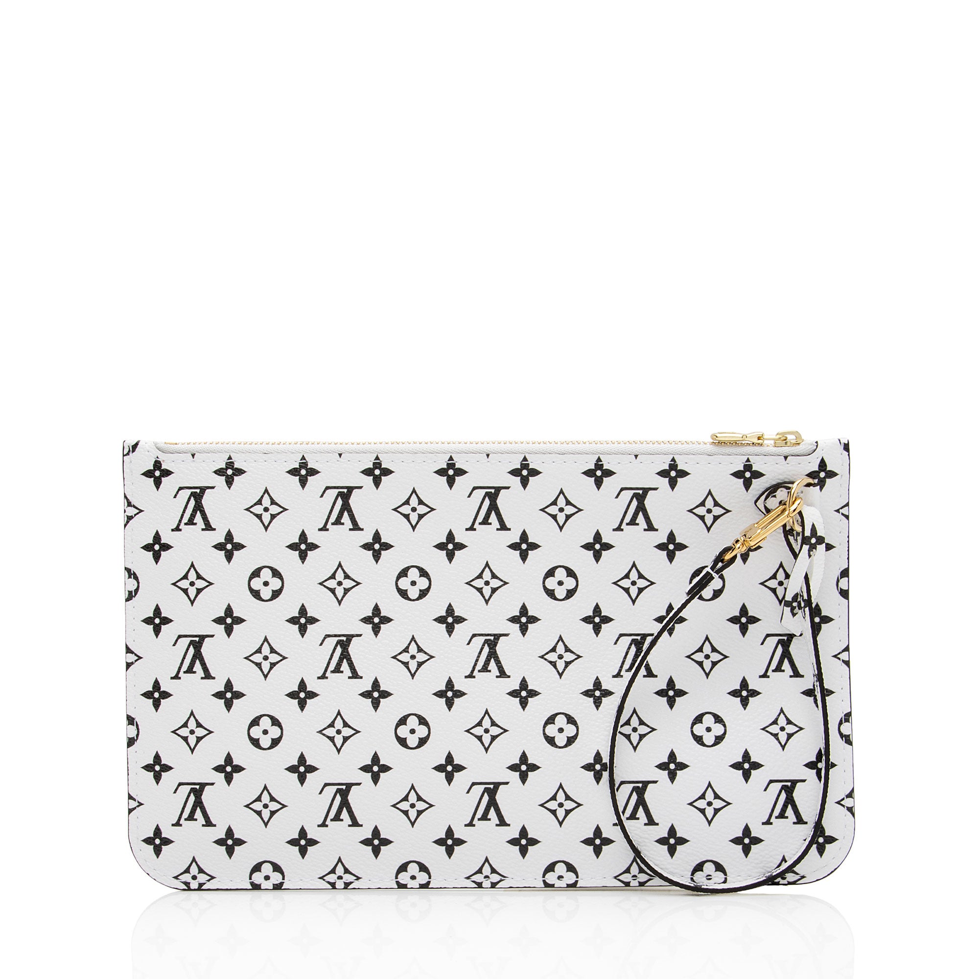 Louis Vuitton Giant Monogram Canvas Neverfull MM Pochette (SHF-6rCN8J)