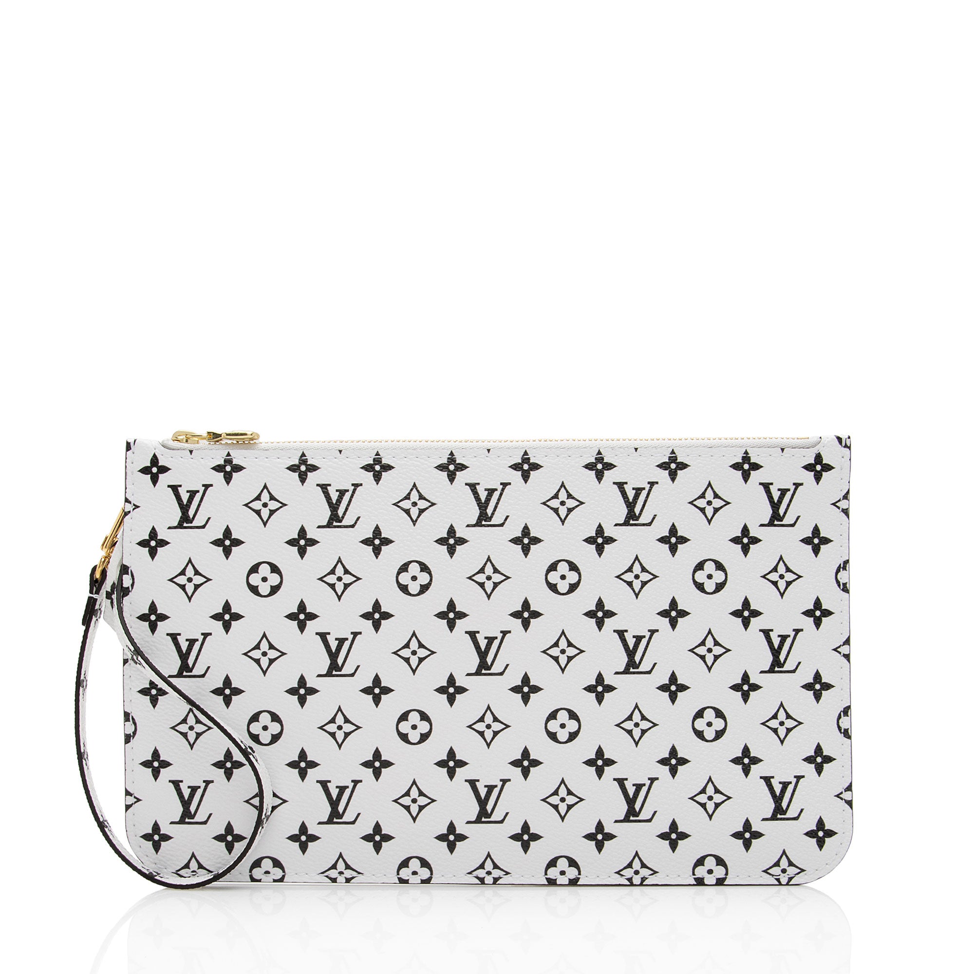 Louis Vuitton Giant Monogram Canvas Neverfull MM Pochette (SHF-6rCN8J)