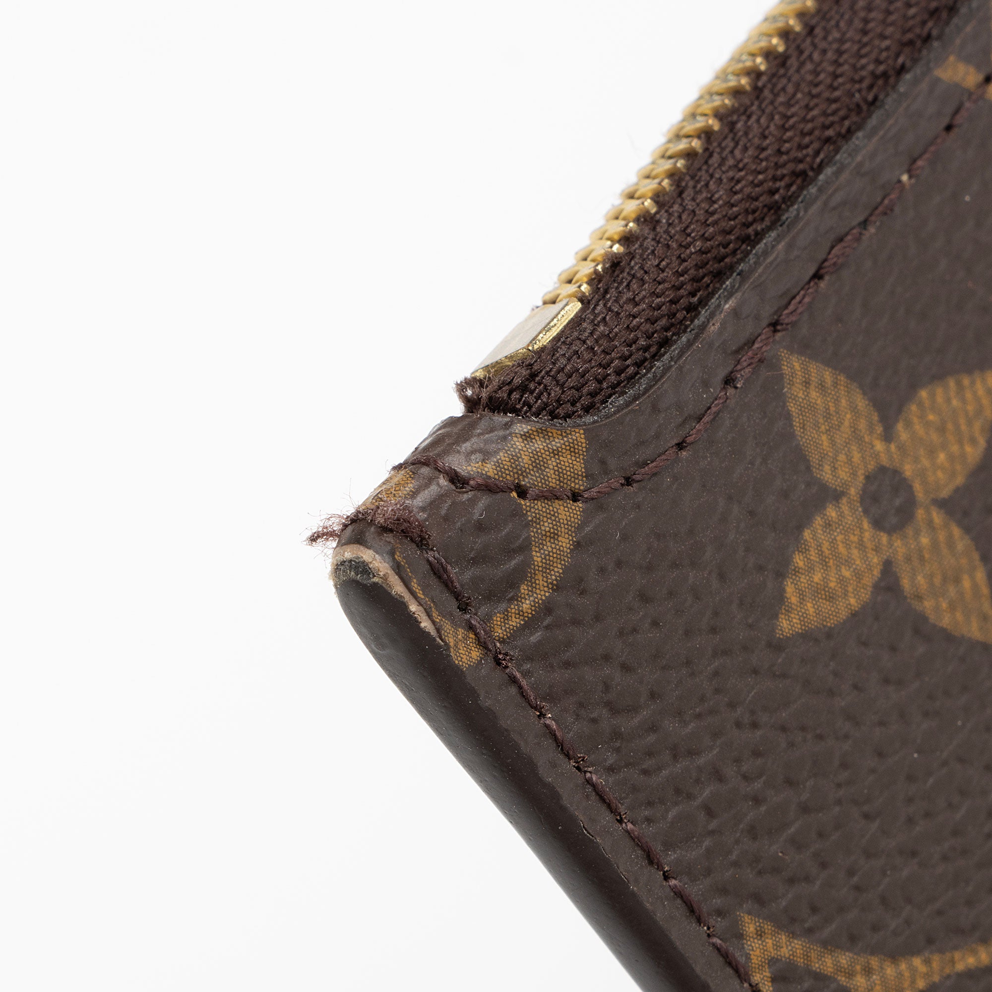 Louis Vuitton Monogram Canvas Neverfull MM Pochette (SHF-qan9t6)