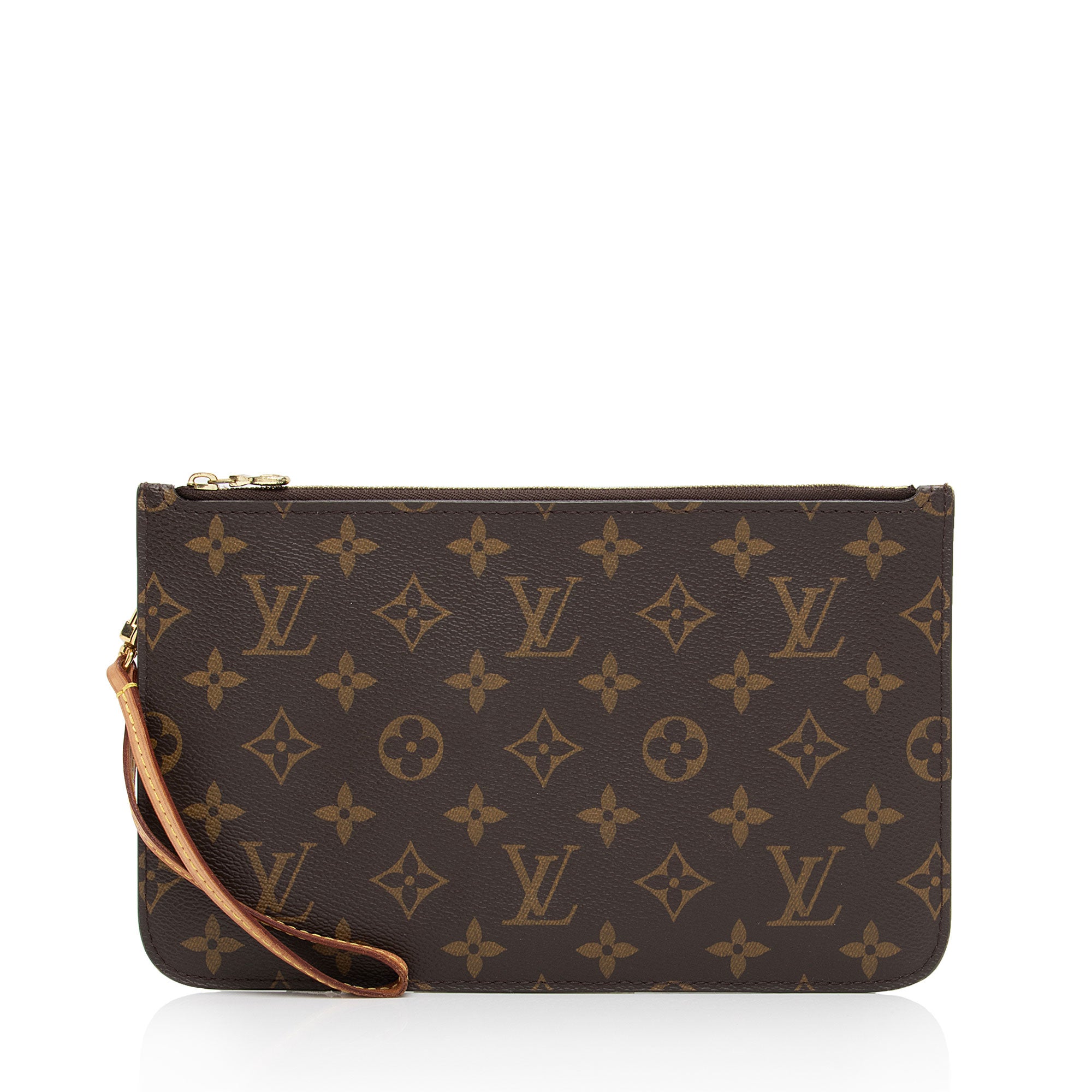 Louis Vuitton Monogram Canvas Neverfull MM Pochette (SHF-qan9t6)