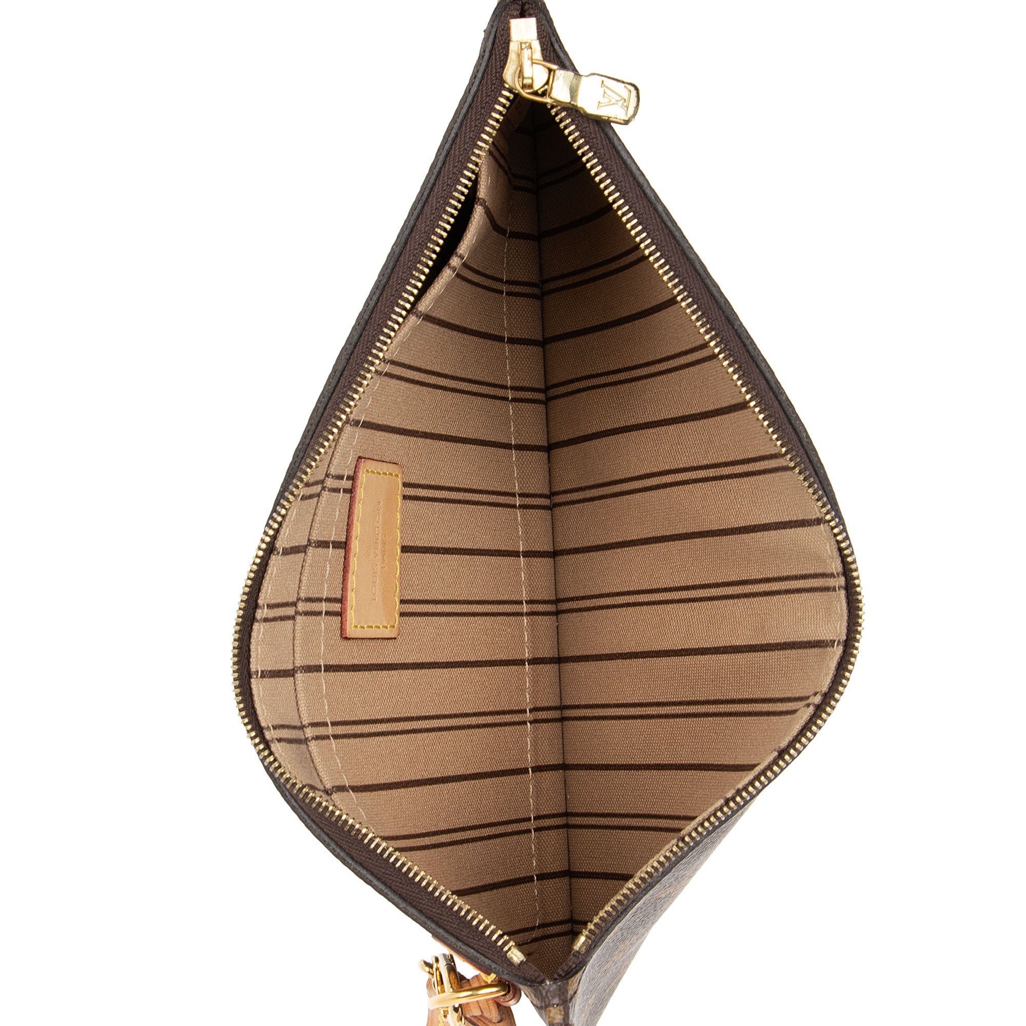 Louis Vuitton Monogram Canvas Neverfull MM Pochette (SHF-qan9t6)