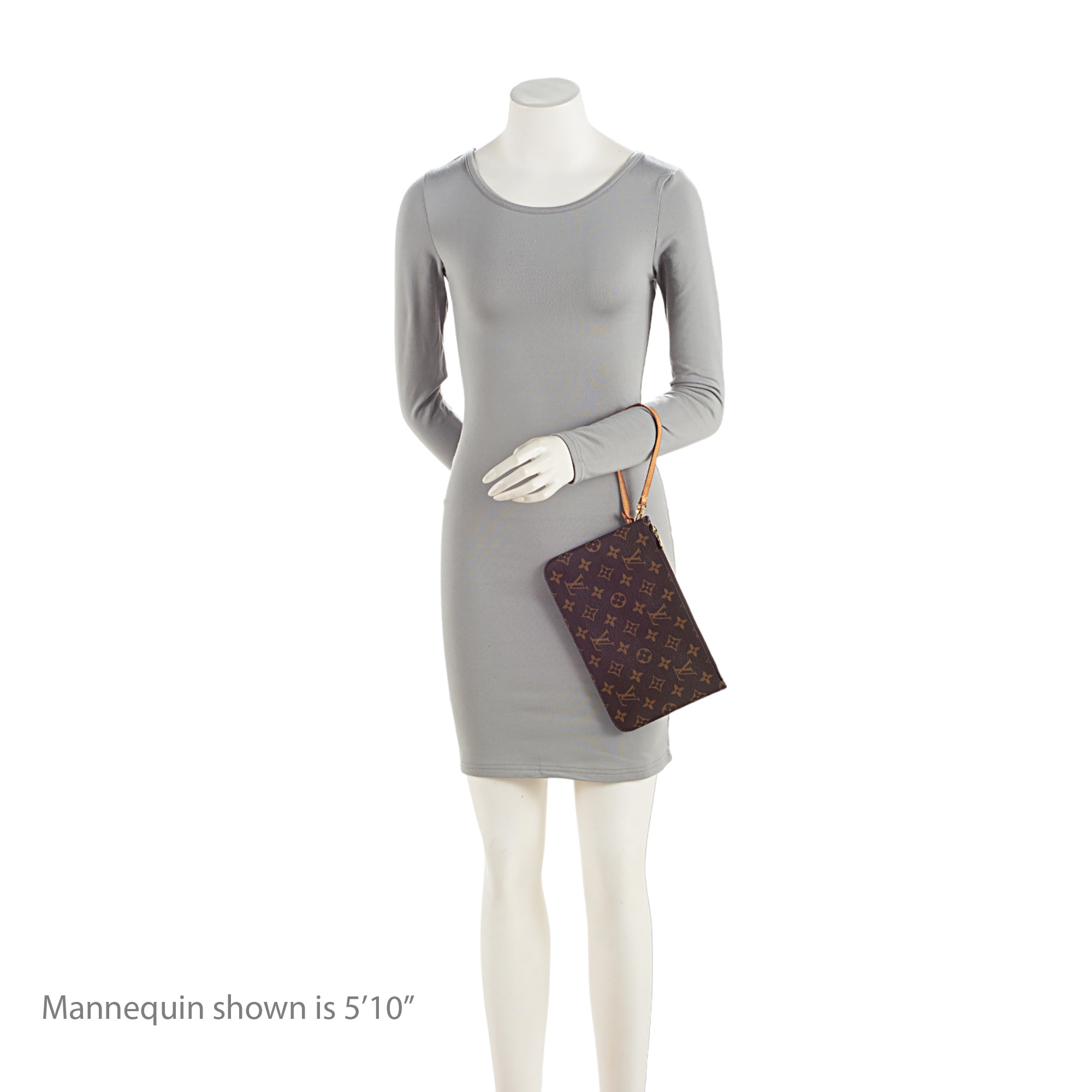 Louis Vuitton Monogram Canvas Neverfull MM Pochette (SHF-qan9t6)