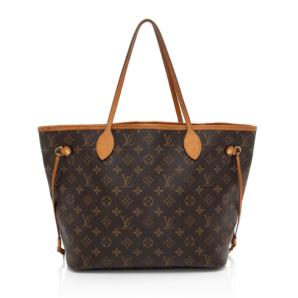 Louis Vuitton Monogram Canvas Neverfull MM Tote (SHF-jf51s1)