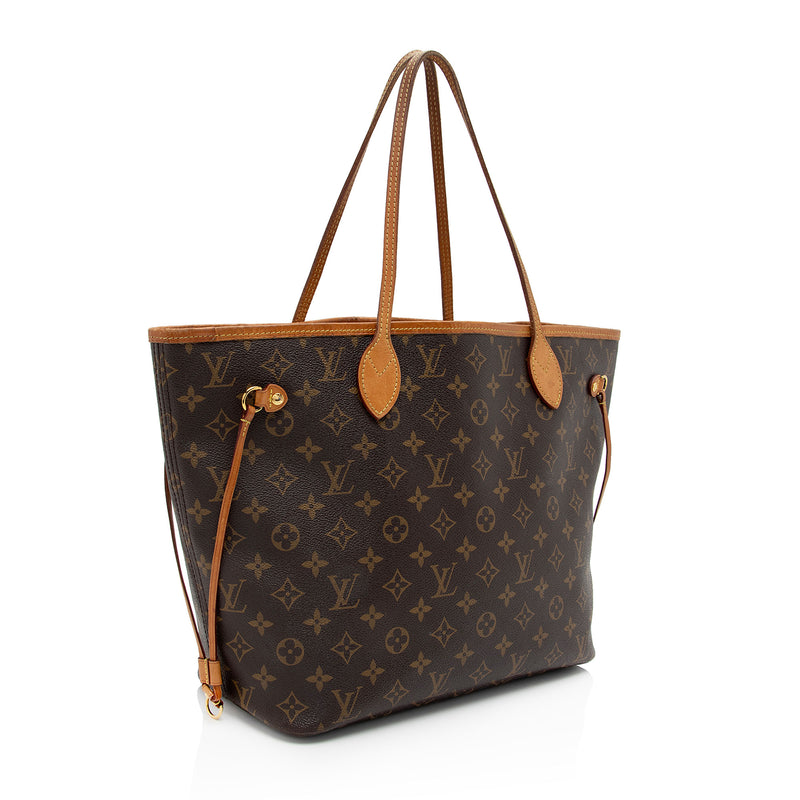 Louis Vuitton Monogram Canvas Neverfull MM Tote (SHF-jf51s1)
