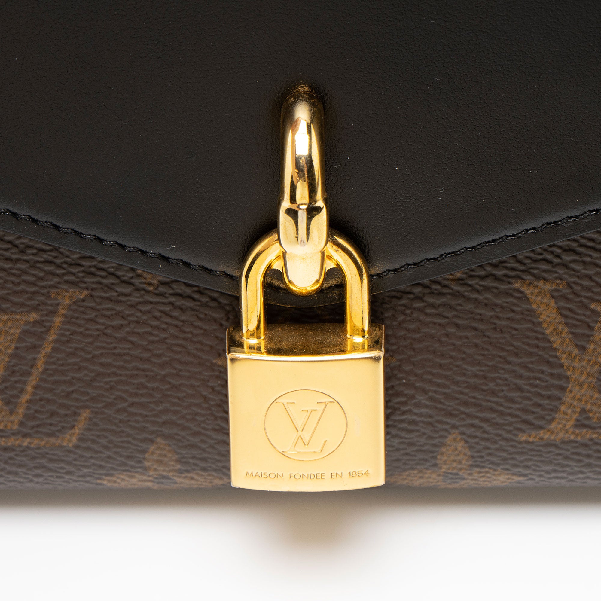 Louis Vuitton Monogram Canvas Padlock on Strap