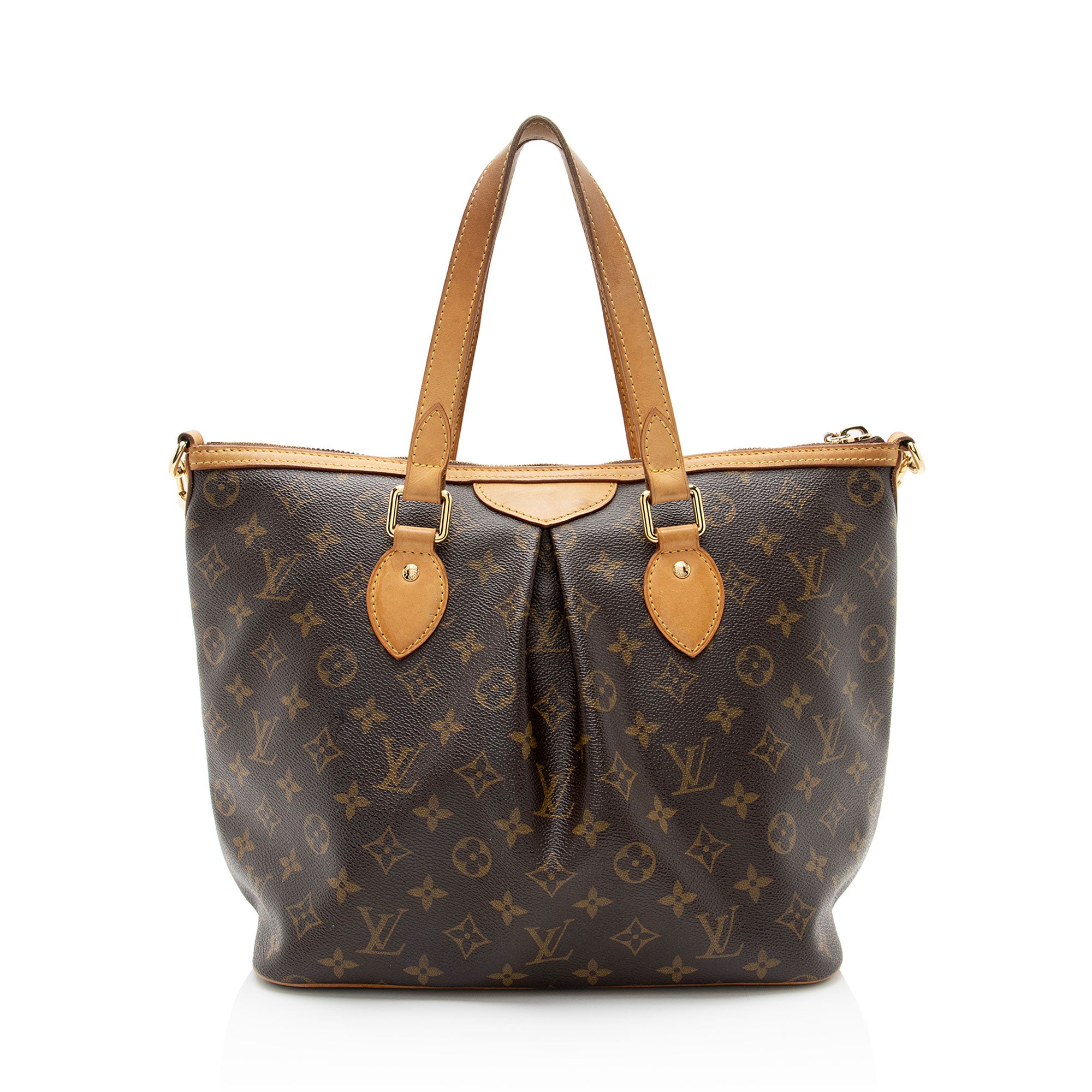 Louis Vuitton Monogram Canvas Palermo PM Tote (SHF-n5CXbl)